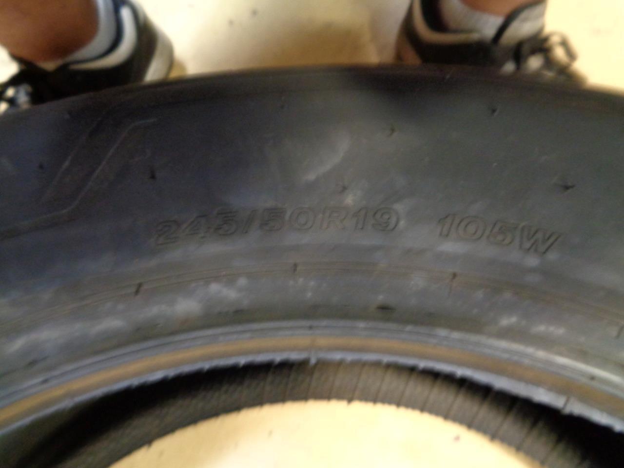 4 BRIDGESTONE ALENZA 001 *BMW 245 50 19 105W XL SUMMER TIRES 004745 CQ2