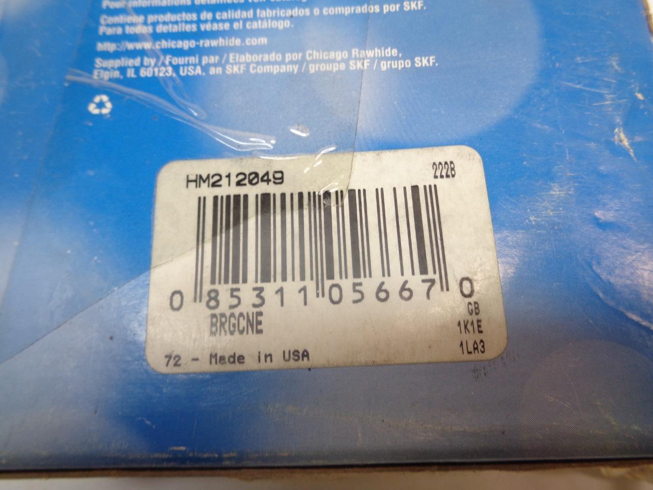 1 NEW SKF TAPERED CONE BEARING HM212049 R15T3