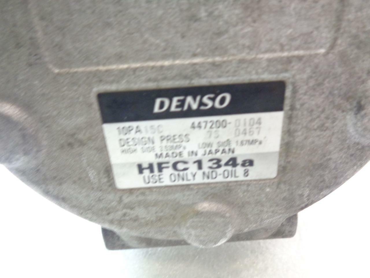 USED DENSO 471-1130 AC COMPRESSOR W/ CLUTCH FOR PORSCHE 911 1989-1997 R2