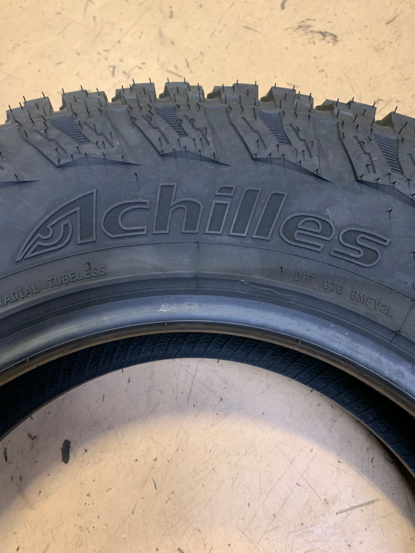 2 ACHILLES DESERT HAWK AT3 BSW LT 235 80 17 120/117R 10PLY ALL TERRAIN TIRE ADK95