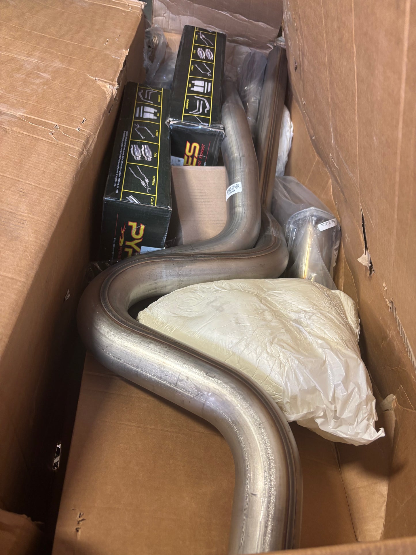 (KSL ONLY) PYPES PERFORMANCE EXHAUST RACE-PRO CROSSMEMBER-BACK EXHAUST SYSTEM 1964-72 GM A BODY