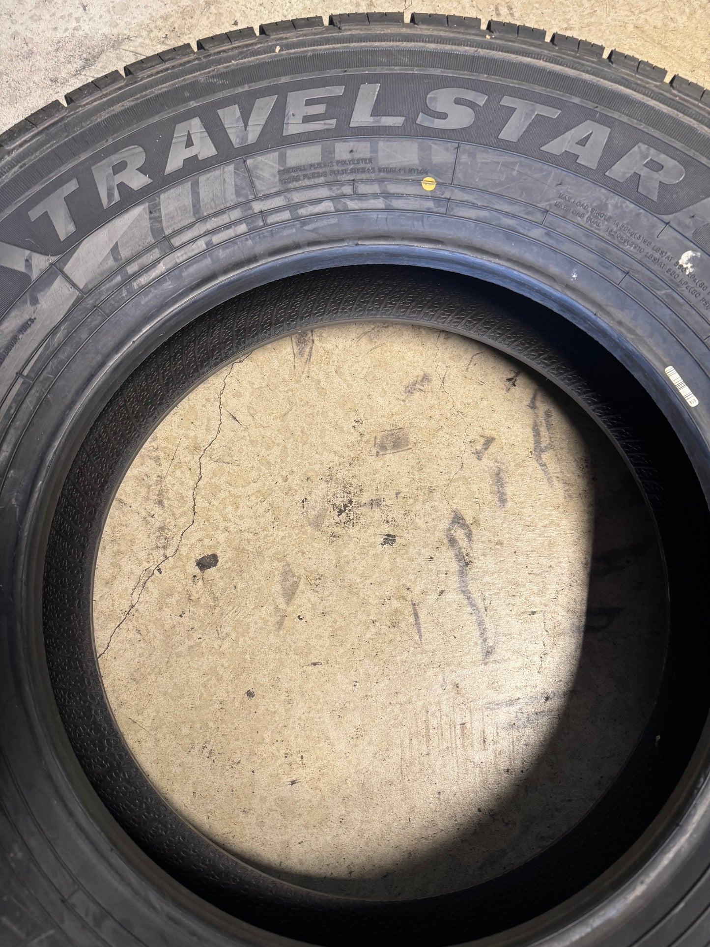 NOS TRAVELSTAR ECOPATH H/T BSW LT 245 75 17 121/118S 10PLY HIGHWAY TERRAIN TIRE LT007