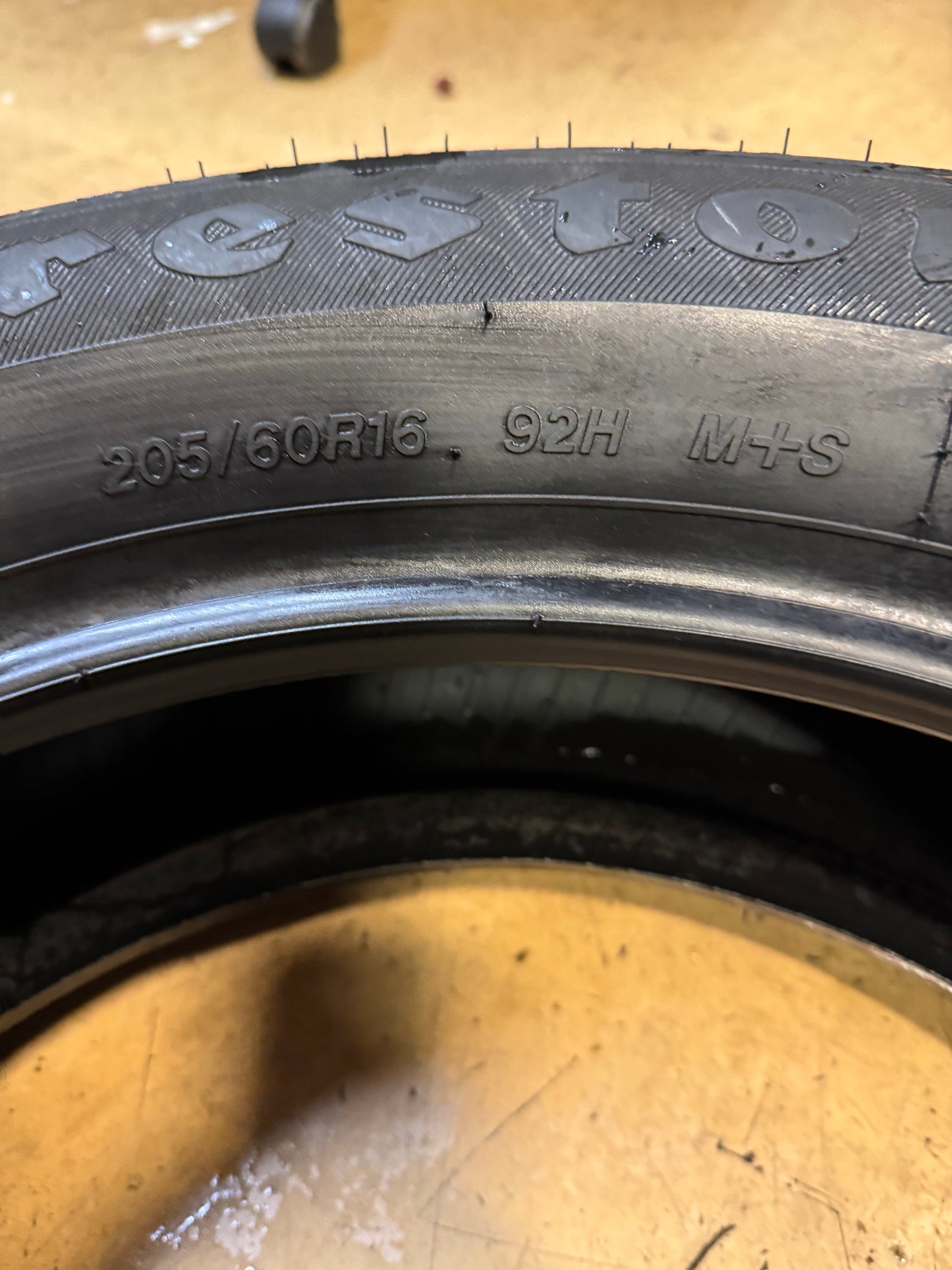 FIRESTONE FT140 BSW P 205 60 16 92H ALL SEASON TIRE 007221
