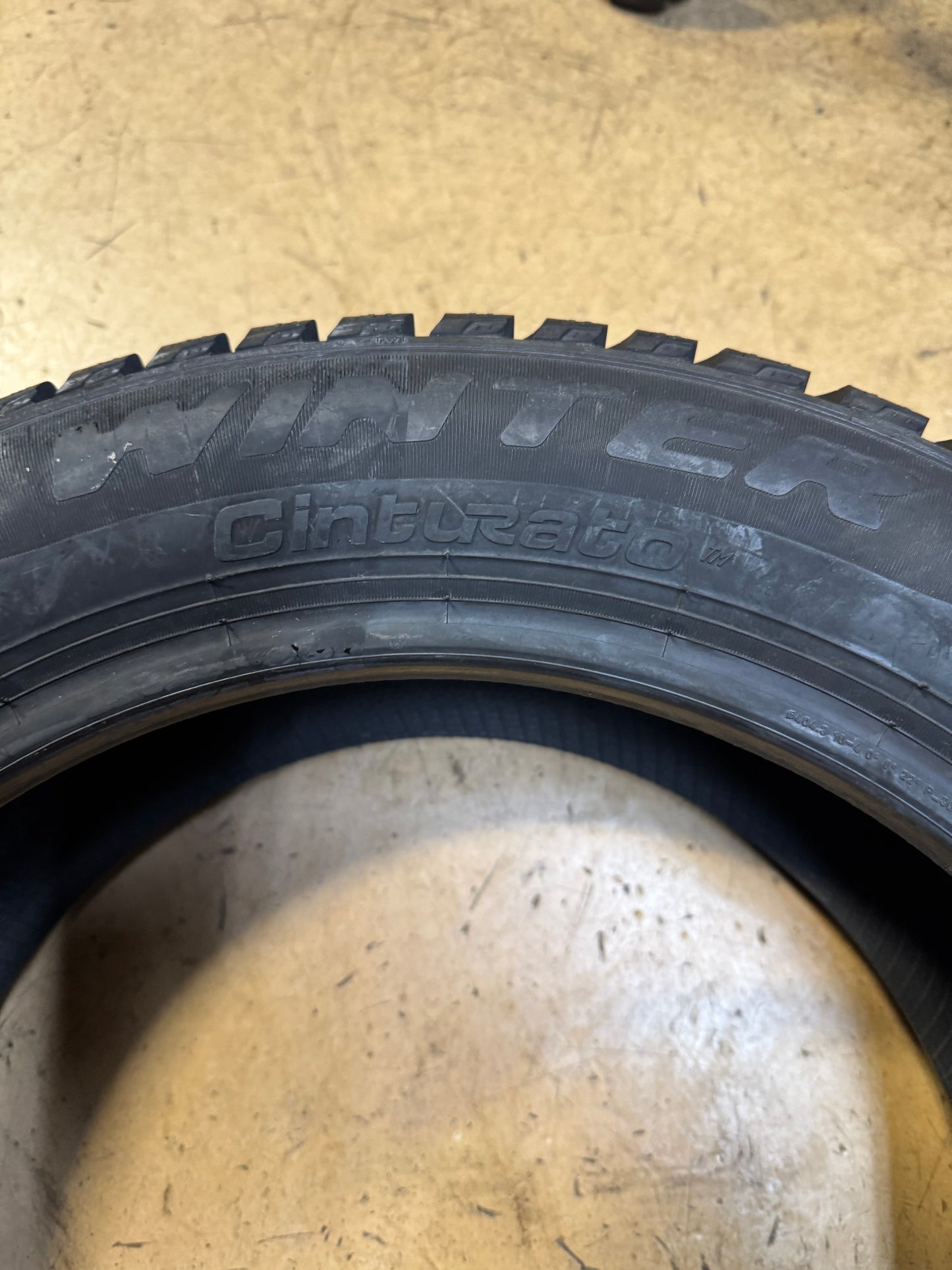 PIRELLI CINTURATO WINTER BSW P 195 55 16 91H TIRE 2688200