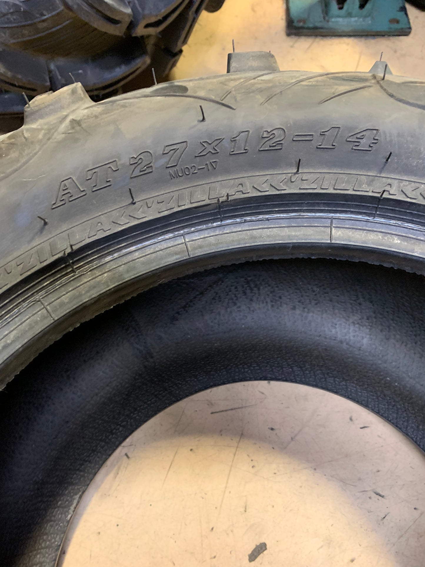 NOS MAXXIS ZILLA BSW AT 27 12 14 6PLY ATV/UTV TIRE TM00445100