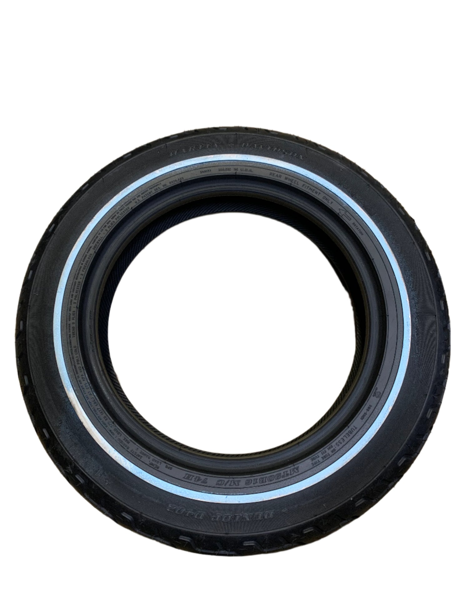 DUNLOP HARLEY DAVIDSON D402 NWW 90 16 74H FRONT MOTORCYCLE TIRE 45006847