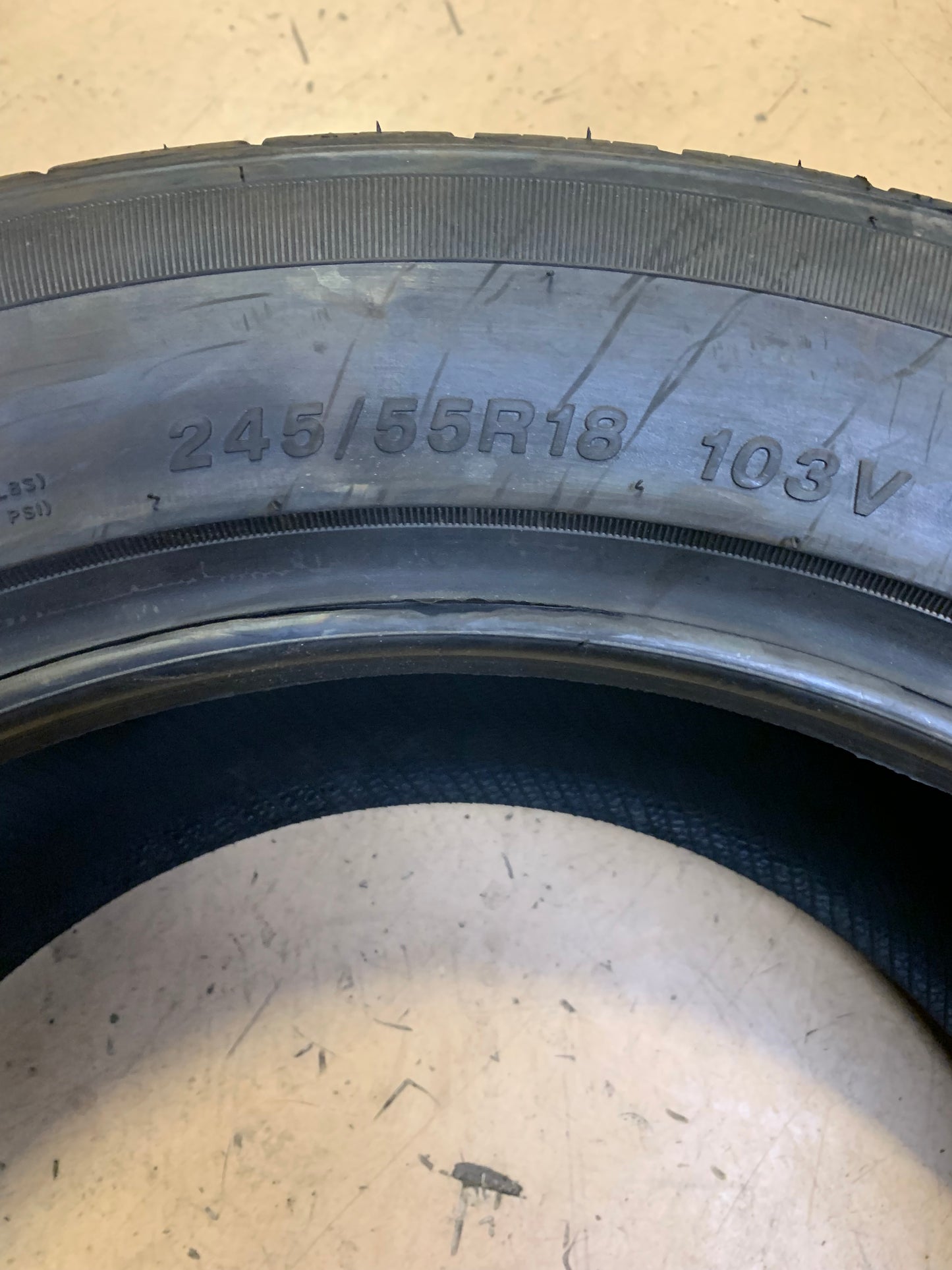 MILESTAR MS932 SPORT BSW P 245 55 18 103V ALL SEASON TIRE 24377001