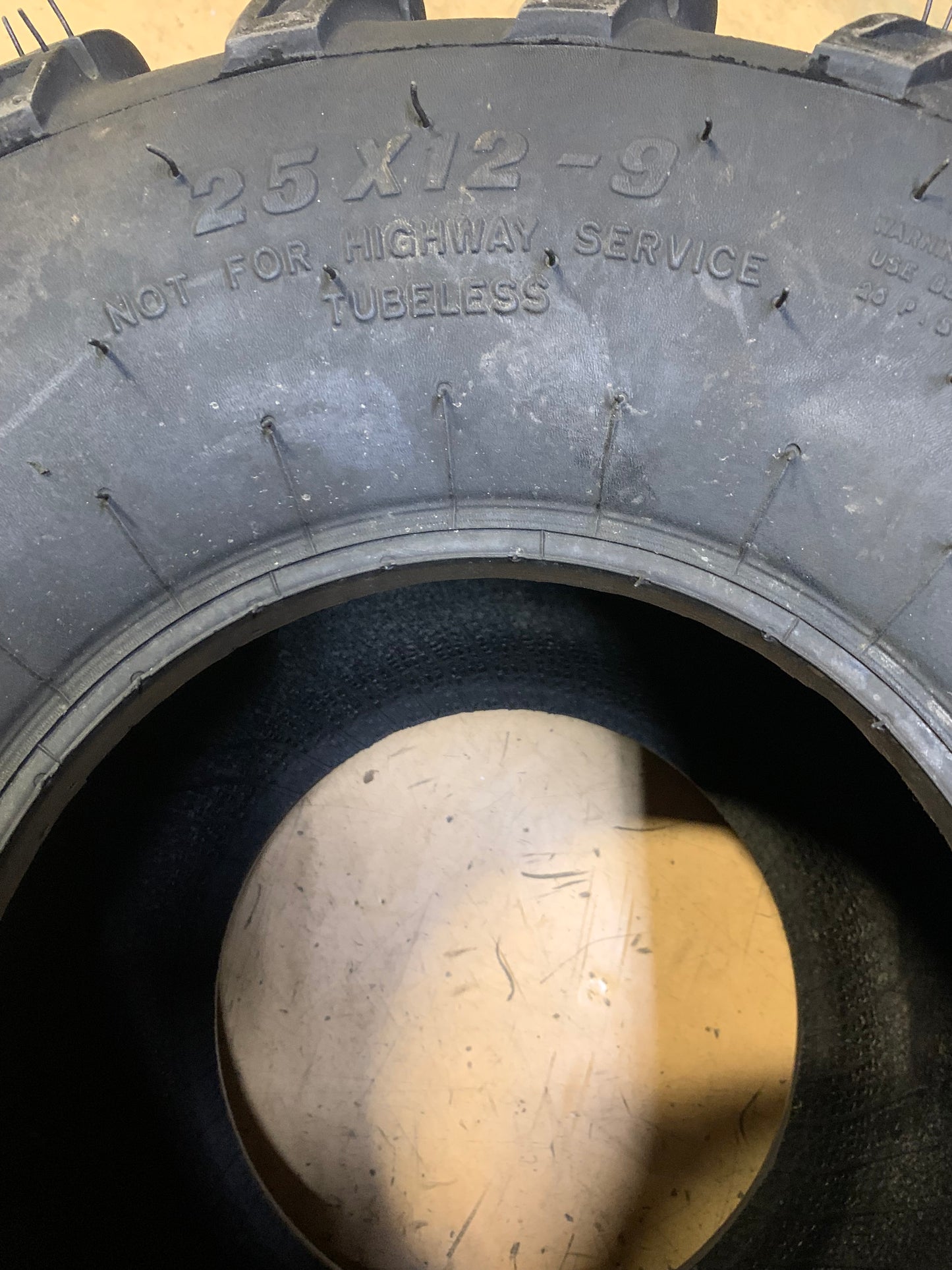 ITP MUD LITE BSW AT 25 12 9 6PLY ATV/UTV TIRE 56A373
