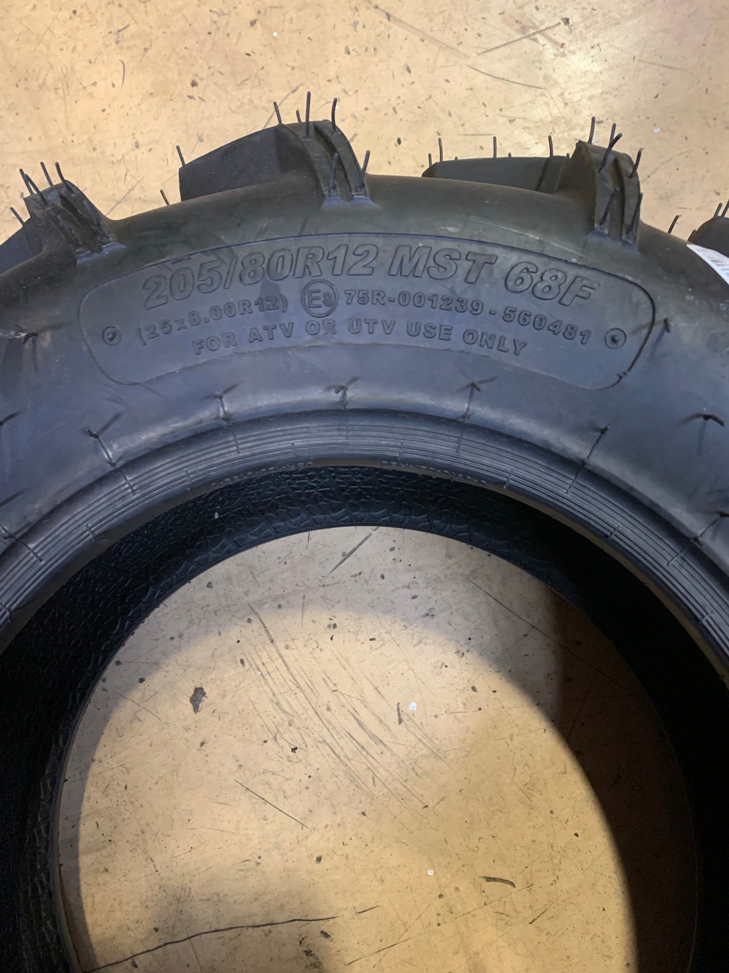 CARLISLE ACT HD BSW 25 8 12 68F 6PLY ATV/UTV TIRE 560481