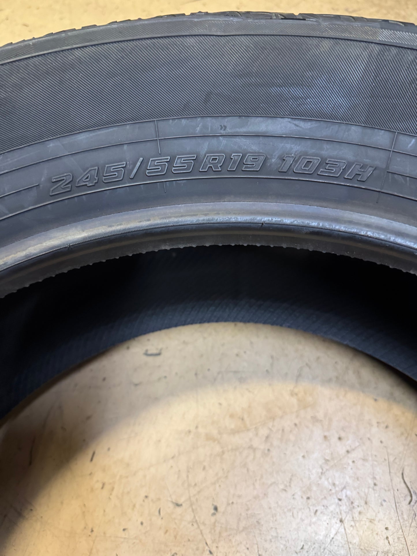 YOKOHAMA GEOLANDAR CV G058 BSW P 245 55 19 103H ALL SEASON TIRE 110105837