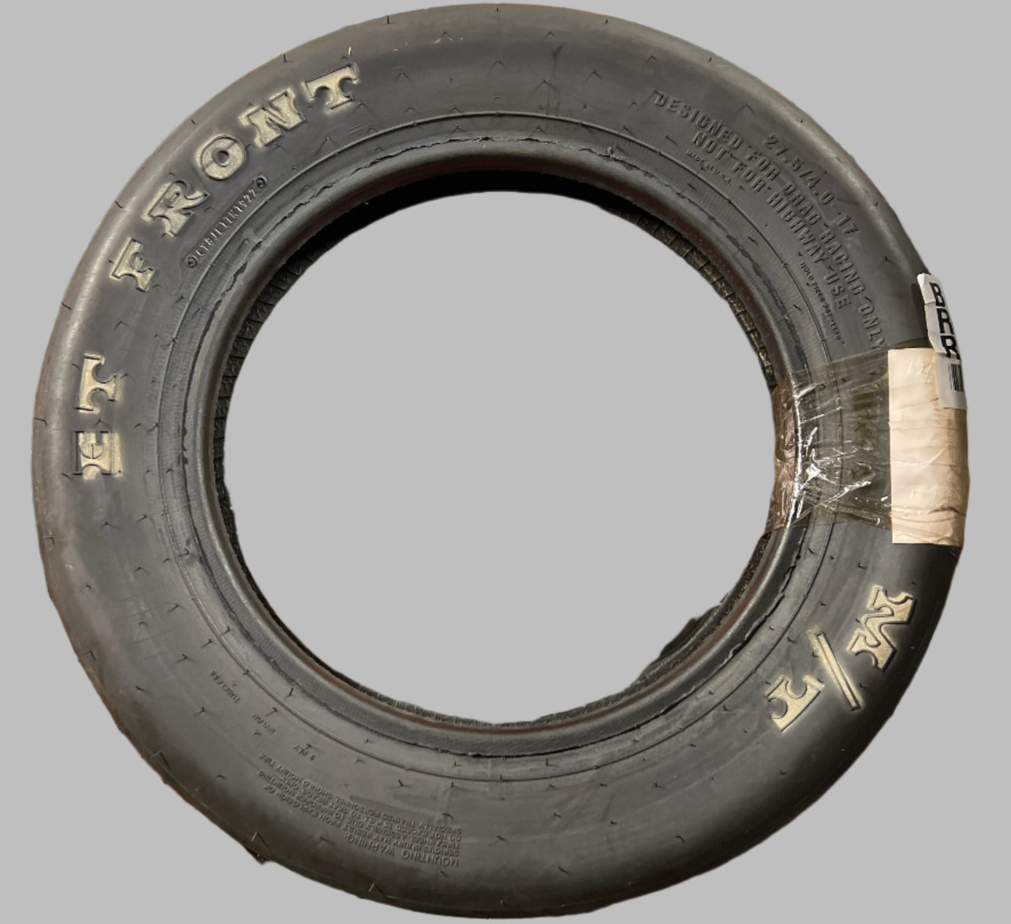 NEW MICKEY THOMPSON ET FRONT WL 27.5 4.0-17 DRAG SLICK RACING TIRE 250922