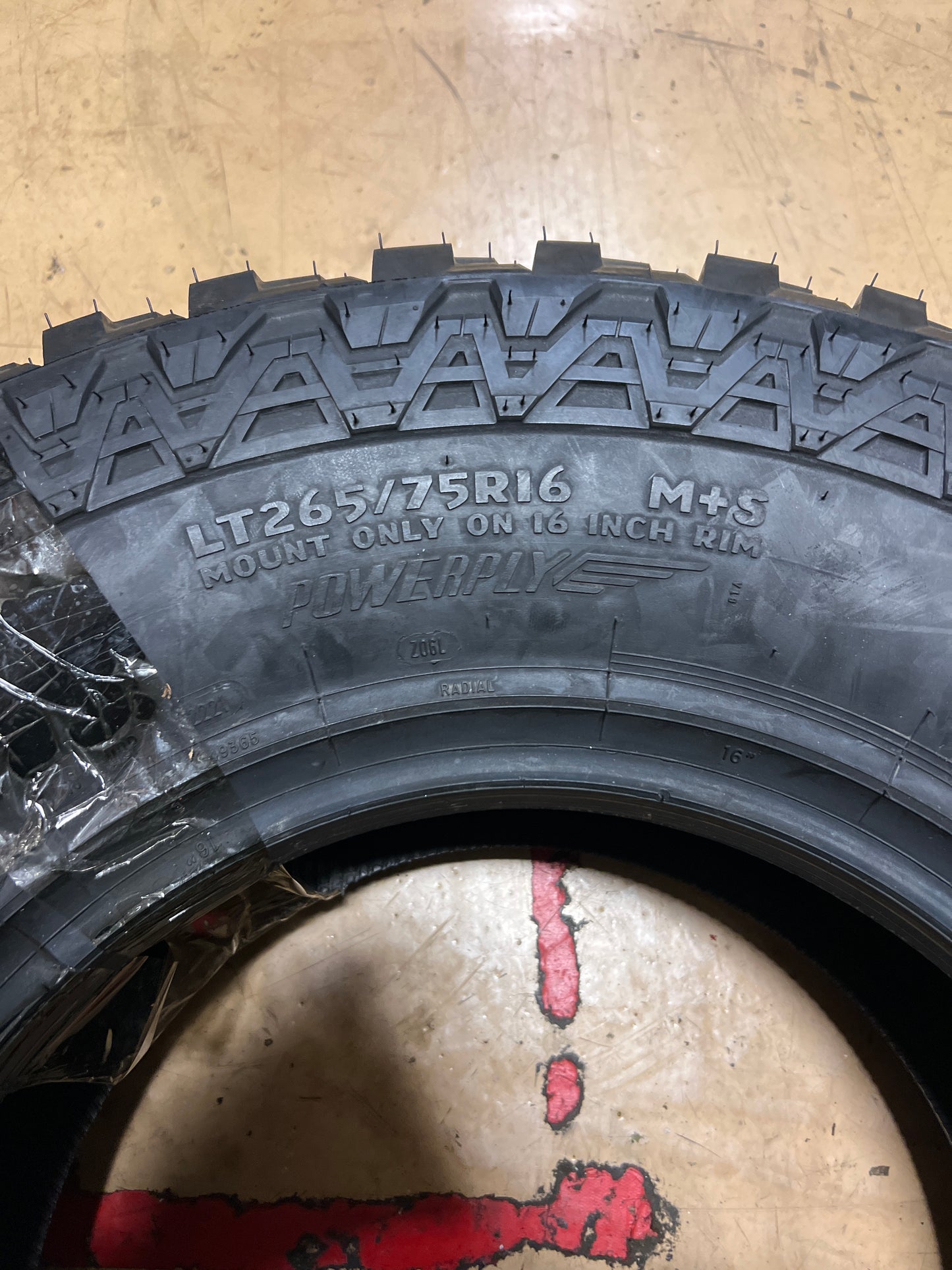 MICKEY THOMPSON BAJA ATZ P3 LT 265 75 16 123/120Q LRE ALL TERRAIN TIRE 90000001913