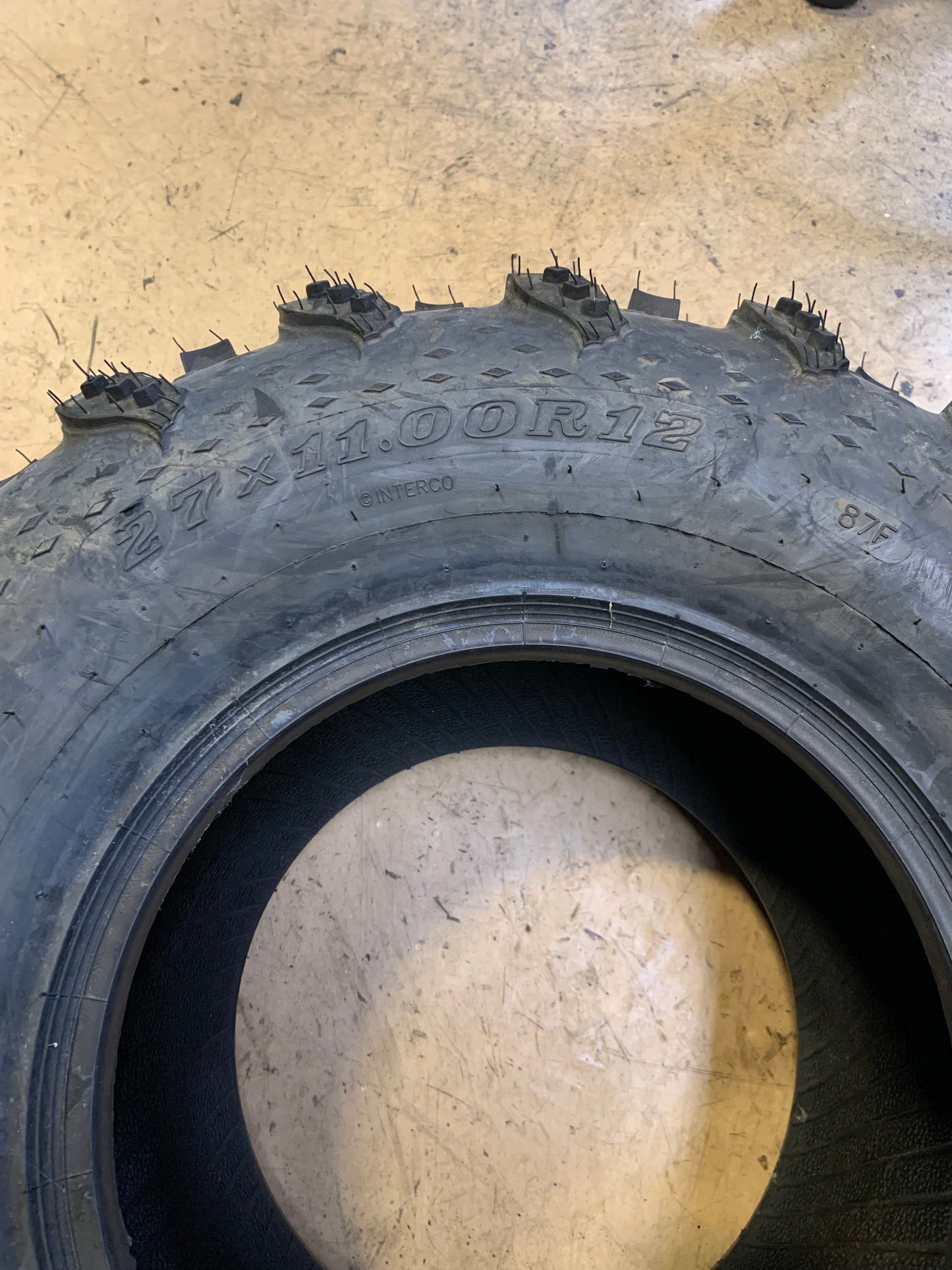 NOS INTERCO SNIPER 920 BSW AT 27 11 12 87F 8PLY ATV/UTV TIRE 92080