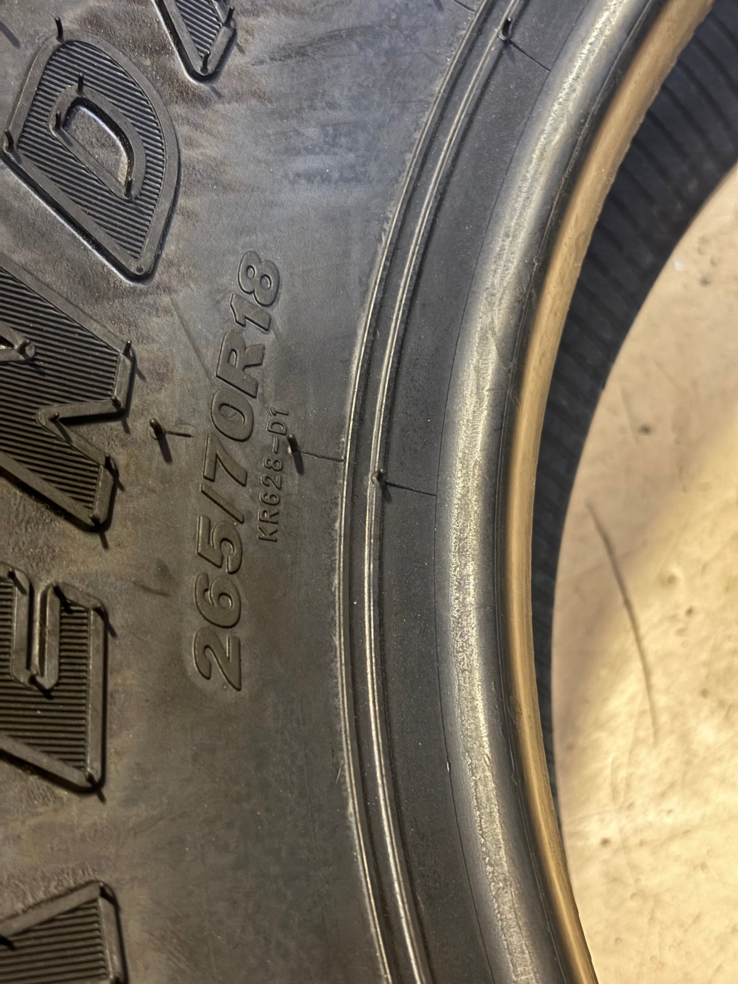 KENDA KLEVER A/T2 BSW P 265 70 18 116T SL ALL TERRAIN TIRES 628036