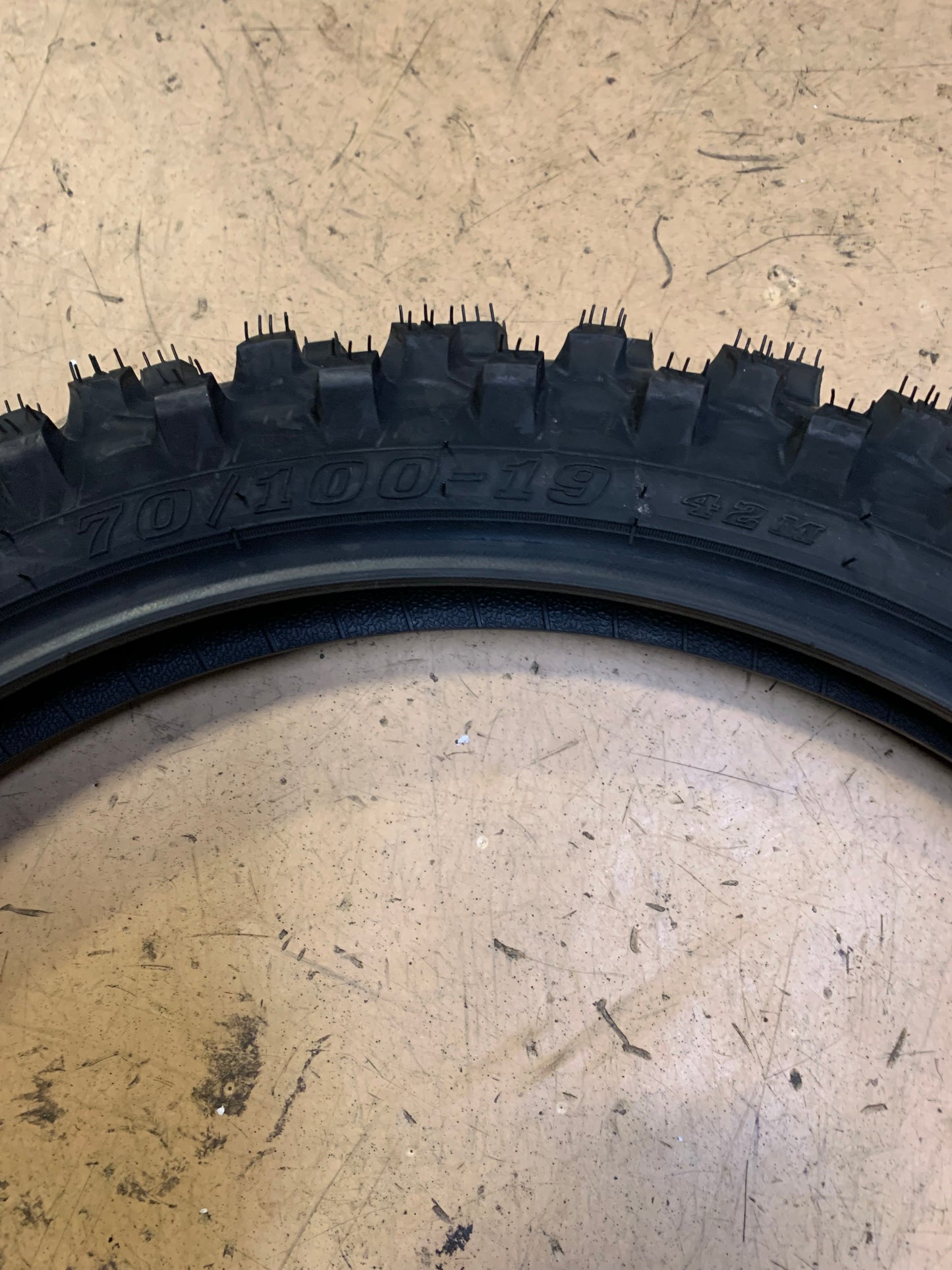 DUNLOP GEOMAX MX34 SOFT 70 100 19 42M FRONT MOTORCYCLE TIRE 45273504 CQ3