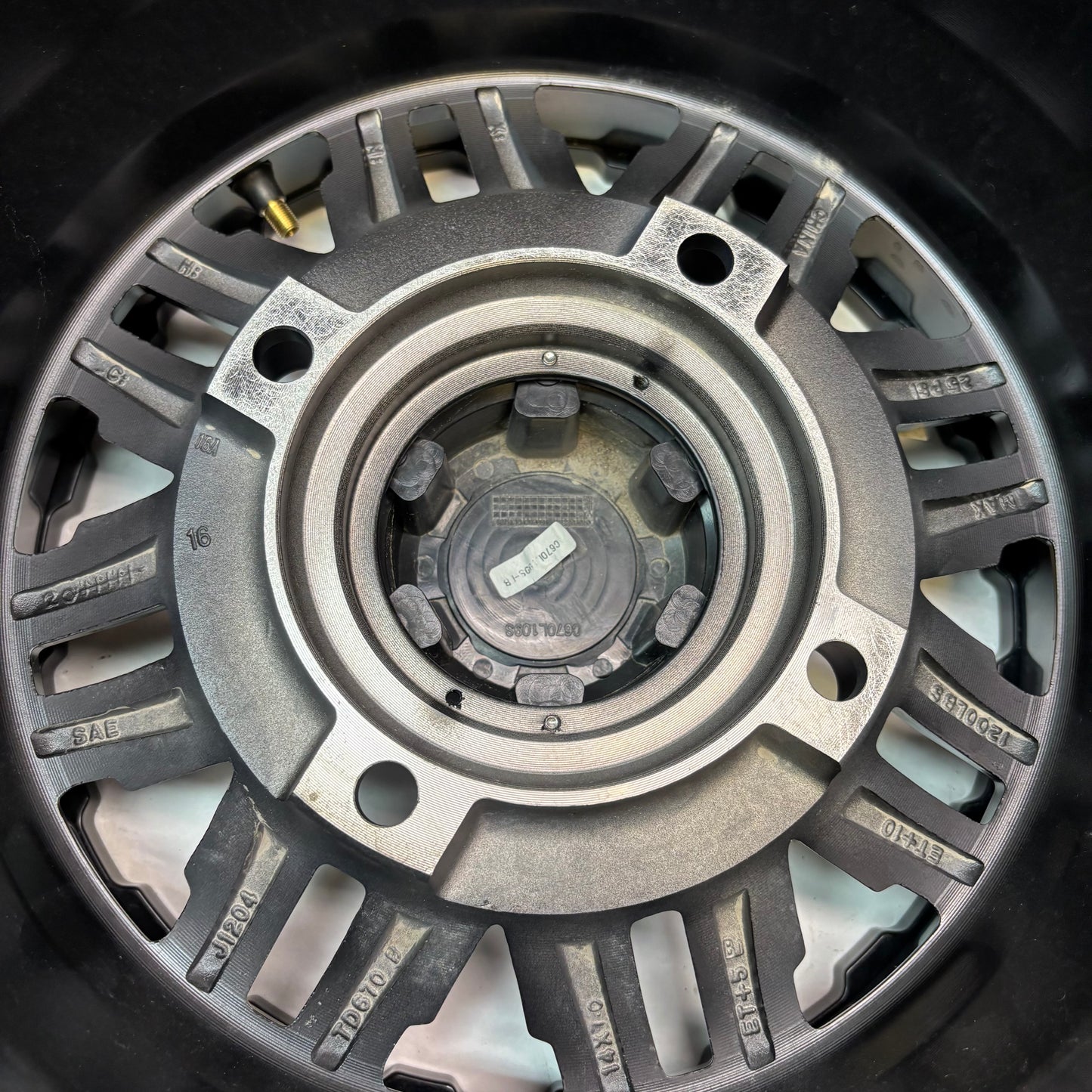 TUSK TETON BEADLOCK ATV/UTV GUN METAL/BLACK WHEELS 14X7 4/156 ET+5