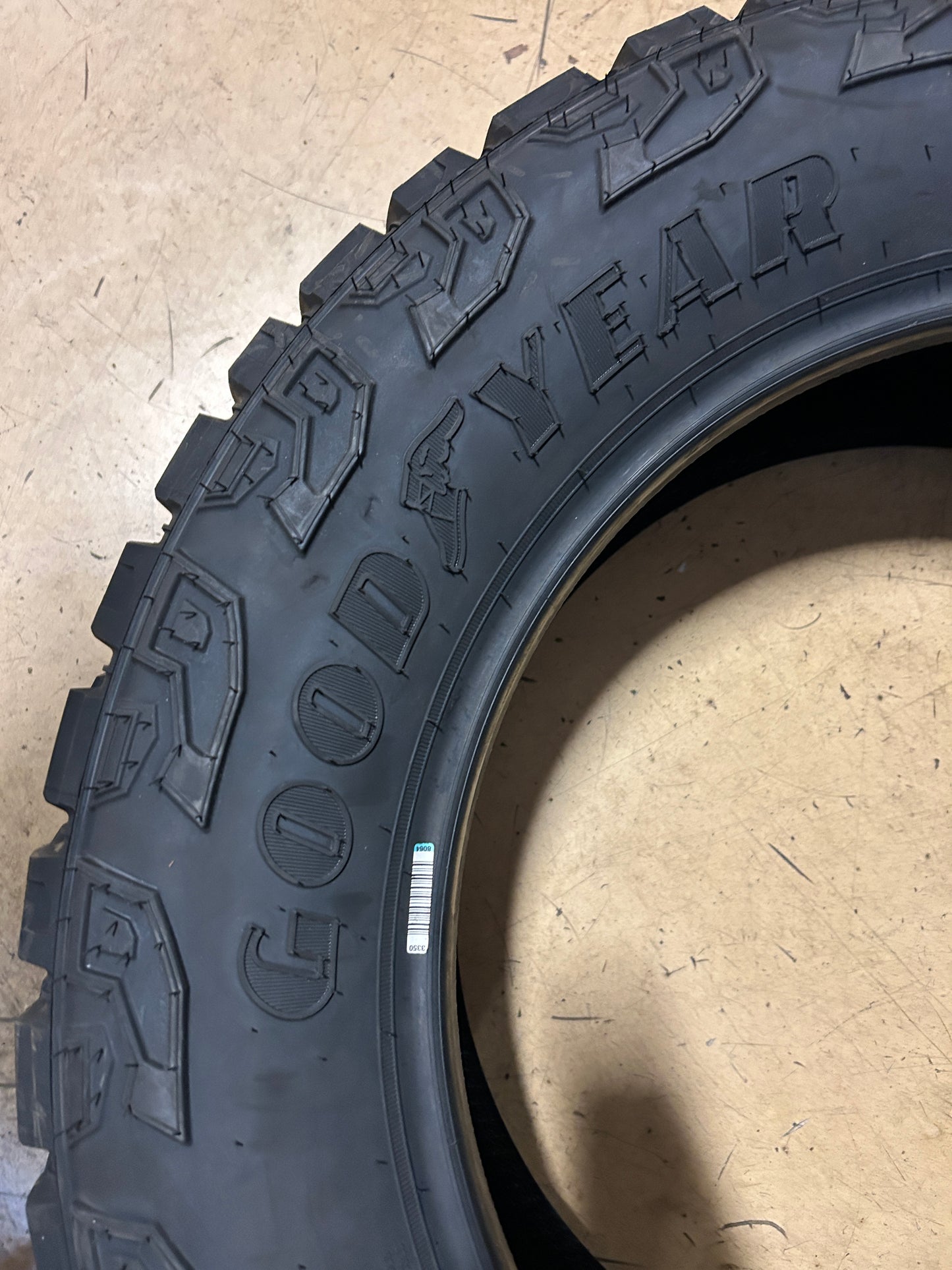 GOODYEAR WRANGLER TERRITORY MT BSW LT 265 60 20 110S 6PLY MUD TIRE 796265833