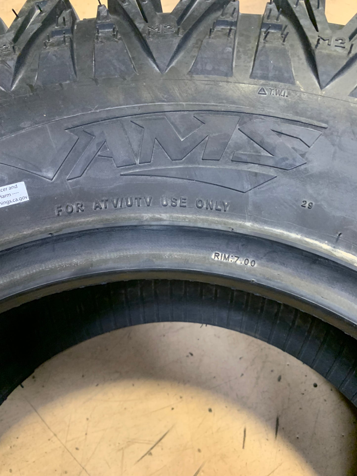 AMS M2 EVIL BSW 32X10R15 76J 8 PLY ATV/UTV TIRE 1522361
