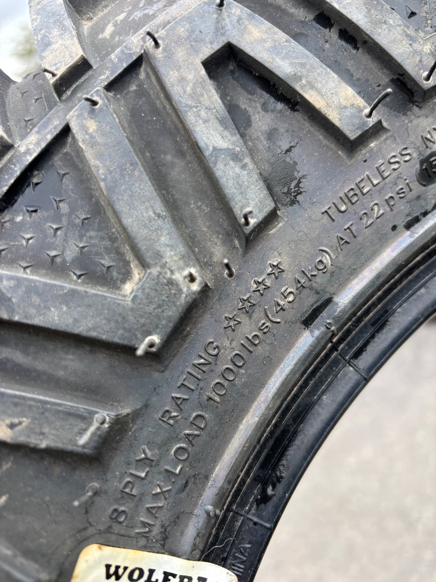 NOS WOLF PACK P3036 BSW P 29 11 14 80J 8PLY ATV/UTV TIRE WD3020