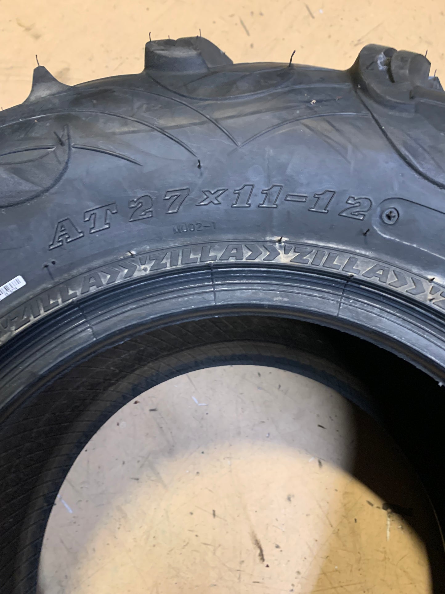 MAXXIS MU02 ZILLA BSW AT 27 11 12 6 PLY REAR ATV/UTV TIRE 88112