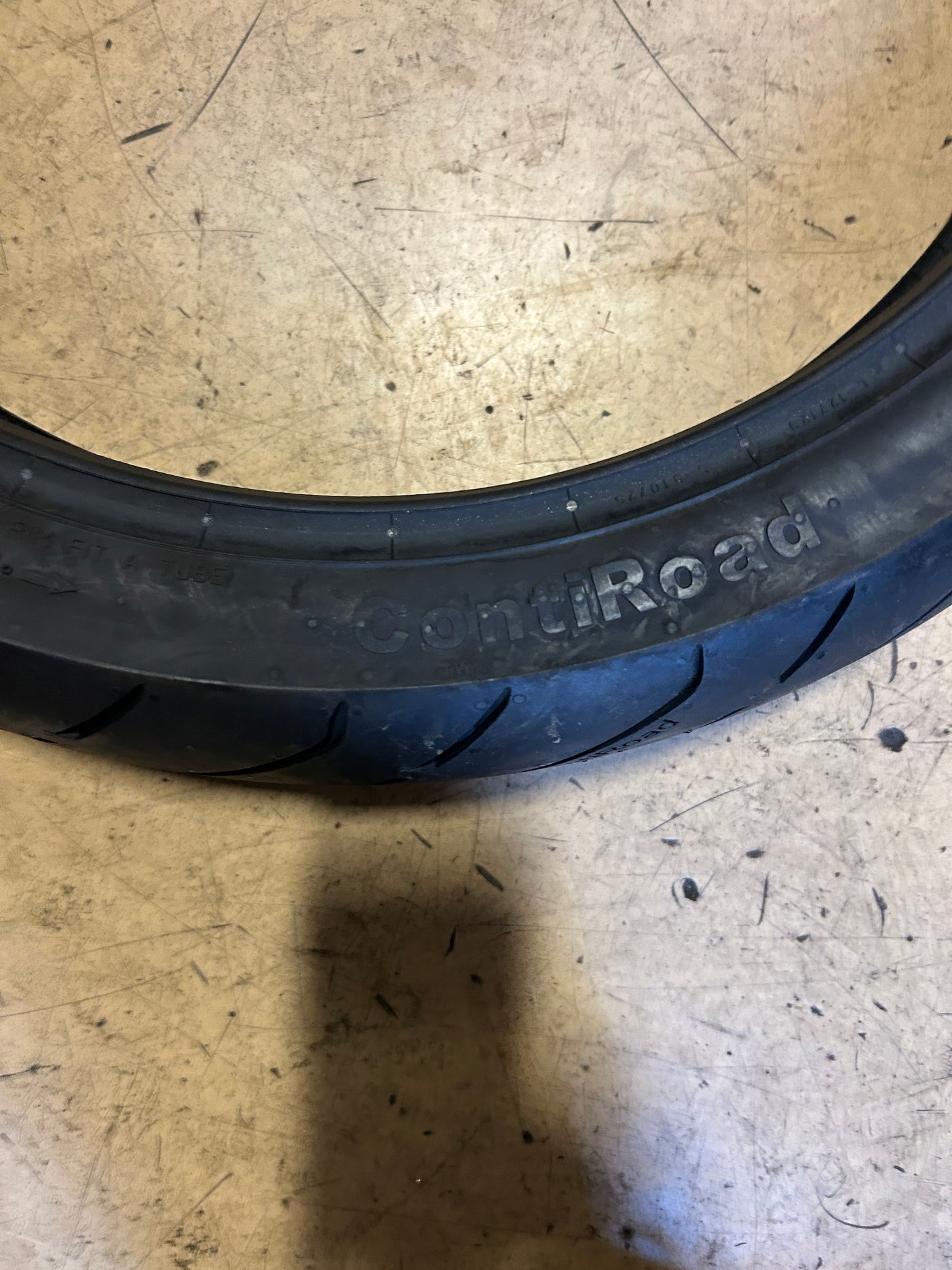 CONTINENTAL CONTIROAD BSW 100 80 17 52S FRONT MOTORCYCLE TIRE 2404290000