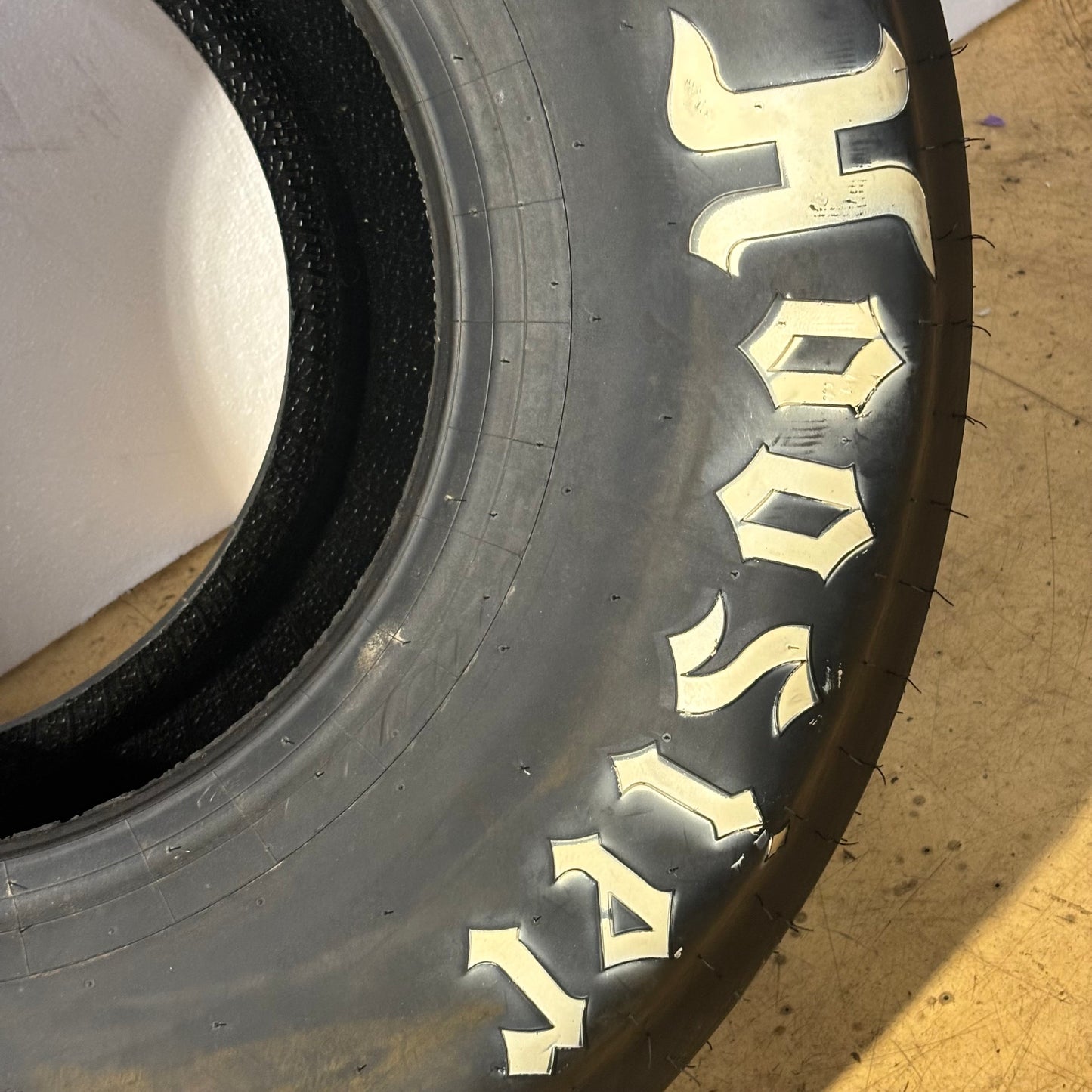 HOOSIER CO9 DRAG WL 33 12 15 104-1/4" ROLLOVER DRAG SLICK RACING TIRE 18350