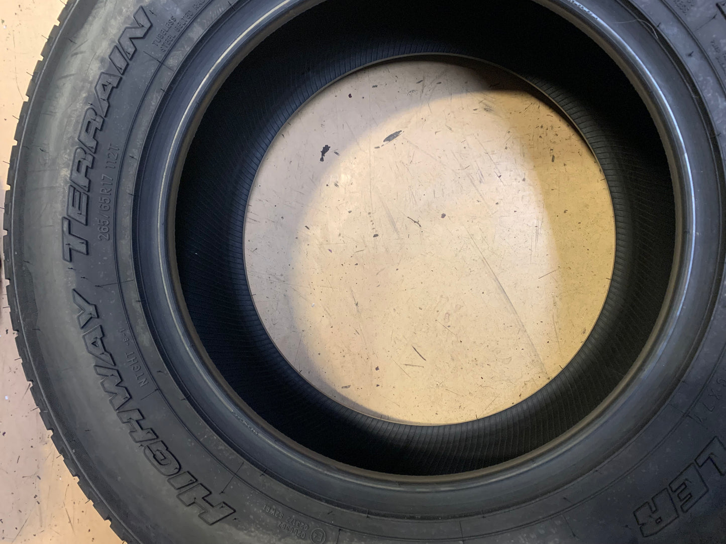 NITTO DURA GRAPPLER BSW P 265 65 17 112T HIGHWAY TERRAIN TIRE 205175