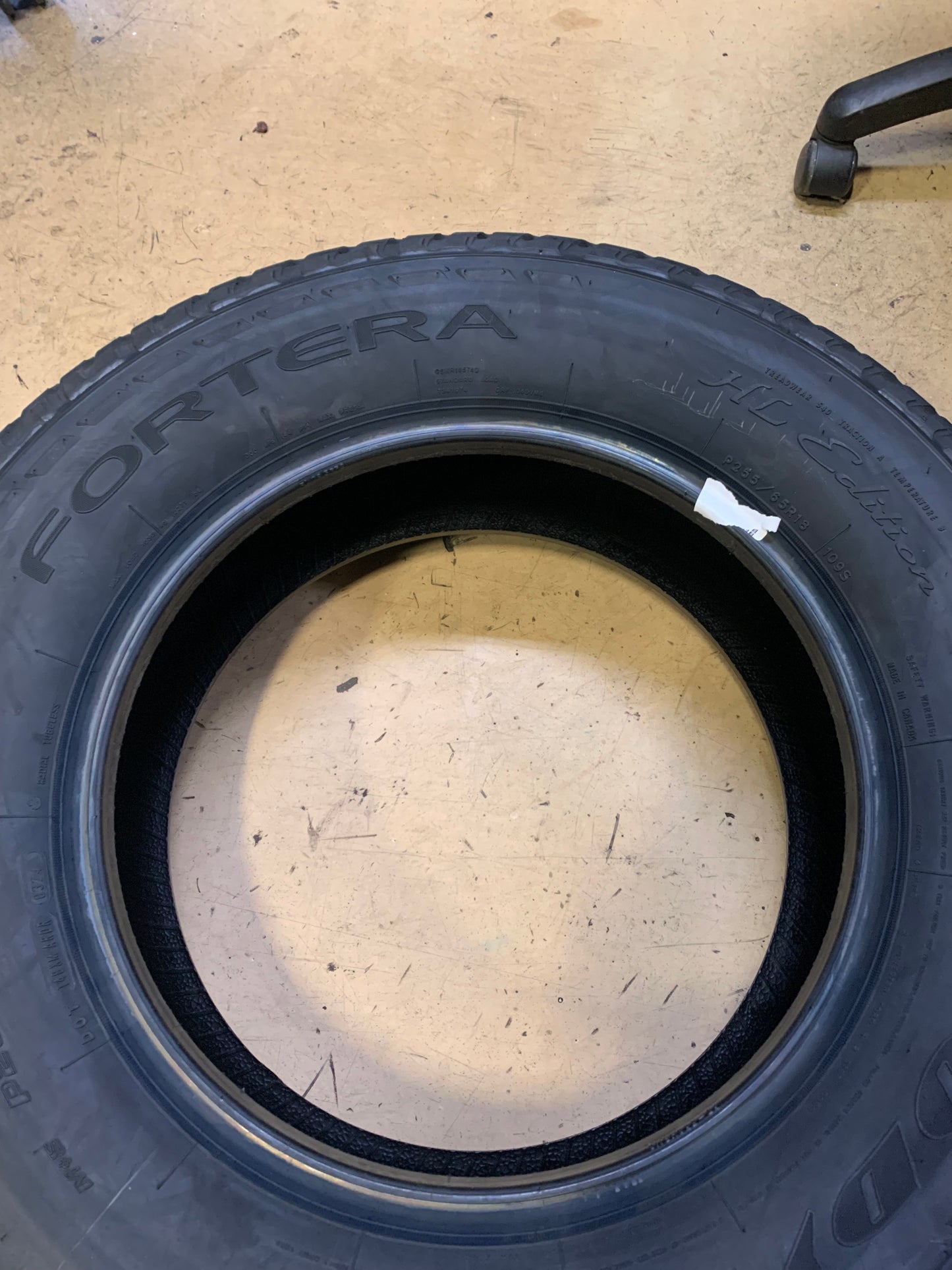 GOODYEAR FORTERA HL BSW P 255 65 18 109S ALL SEASON TIRE 151559248