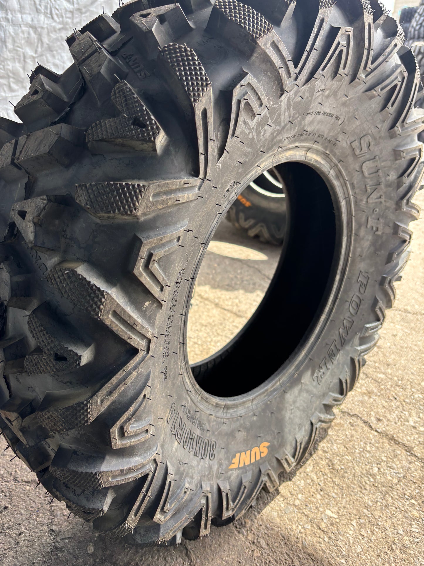 NOS SUNF POWER A033 BSW AT 30 10 14 85J 8PLY ATV/UTV TIRE 301014