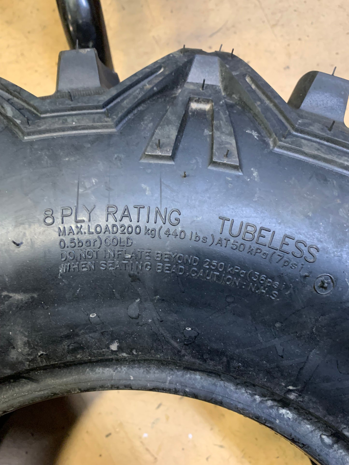 KENDA BEAR CLAW HTR BSW AT 27 9 12 8PLY ATV/UTV TIRE 356428