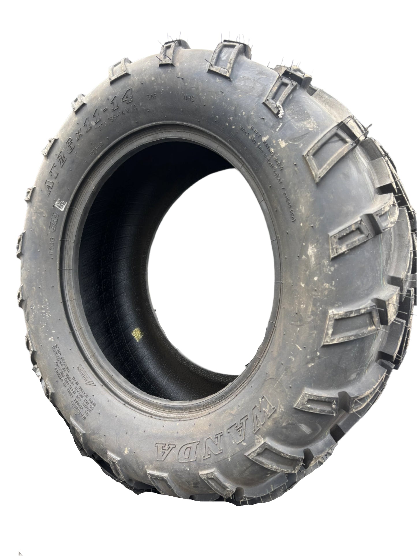 (KSL ONLY) 2 NOS WANDA P373 BSW LT 26 11 14 54F 6PLY ATV/UTV TIRE 10306
