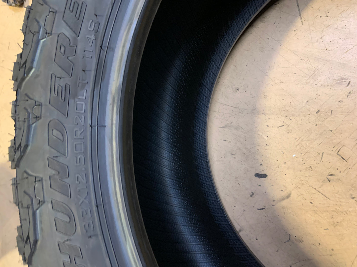 THUNDERER RANGER A/TR BSW LT 33 12.5 20 114S 10 PLY ALL TERRAIN TIRE TH1115