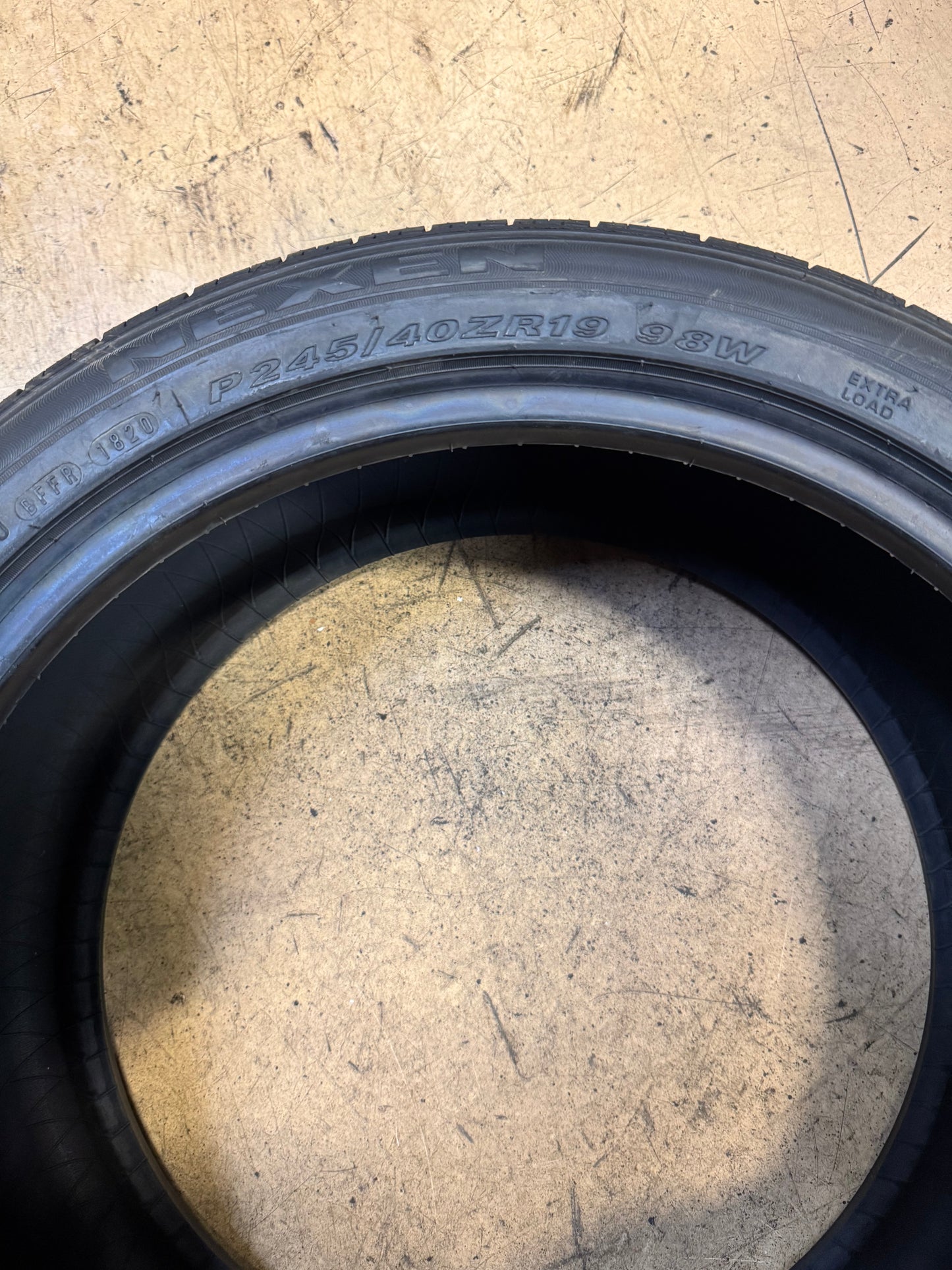 2 NOS NEXEN N5000 PLUS BSW P 245 40 19 98W XL ALL SEASON TIRE 14486NXK