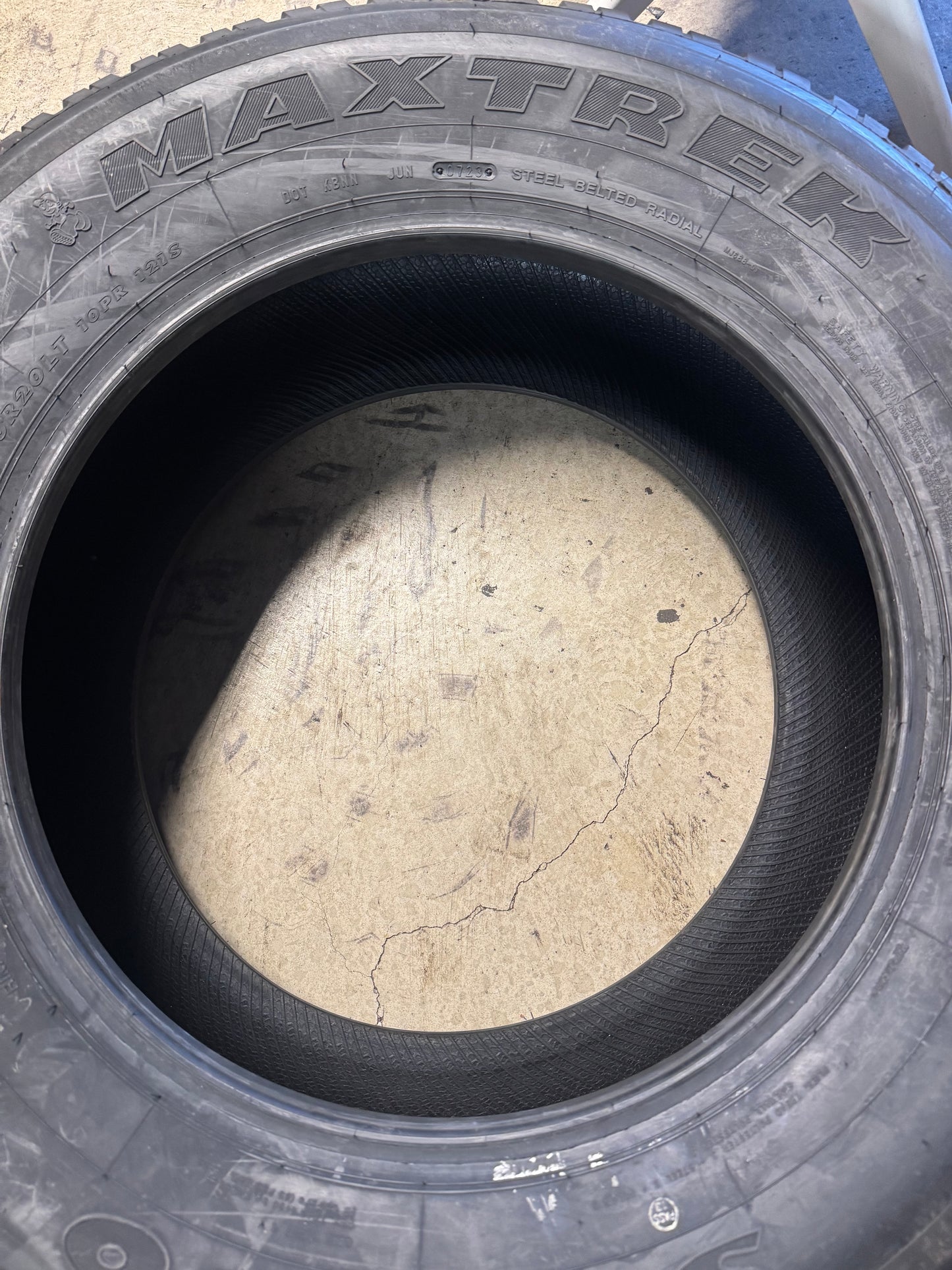 MAXTREK SU-800 BSW LT 35 12.5 20 121S 10PLY ALL TERRAIN TIRE MH6525U