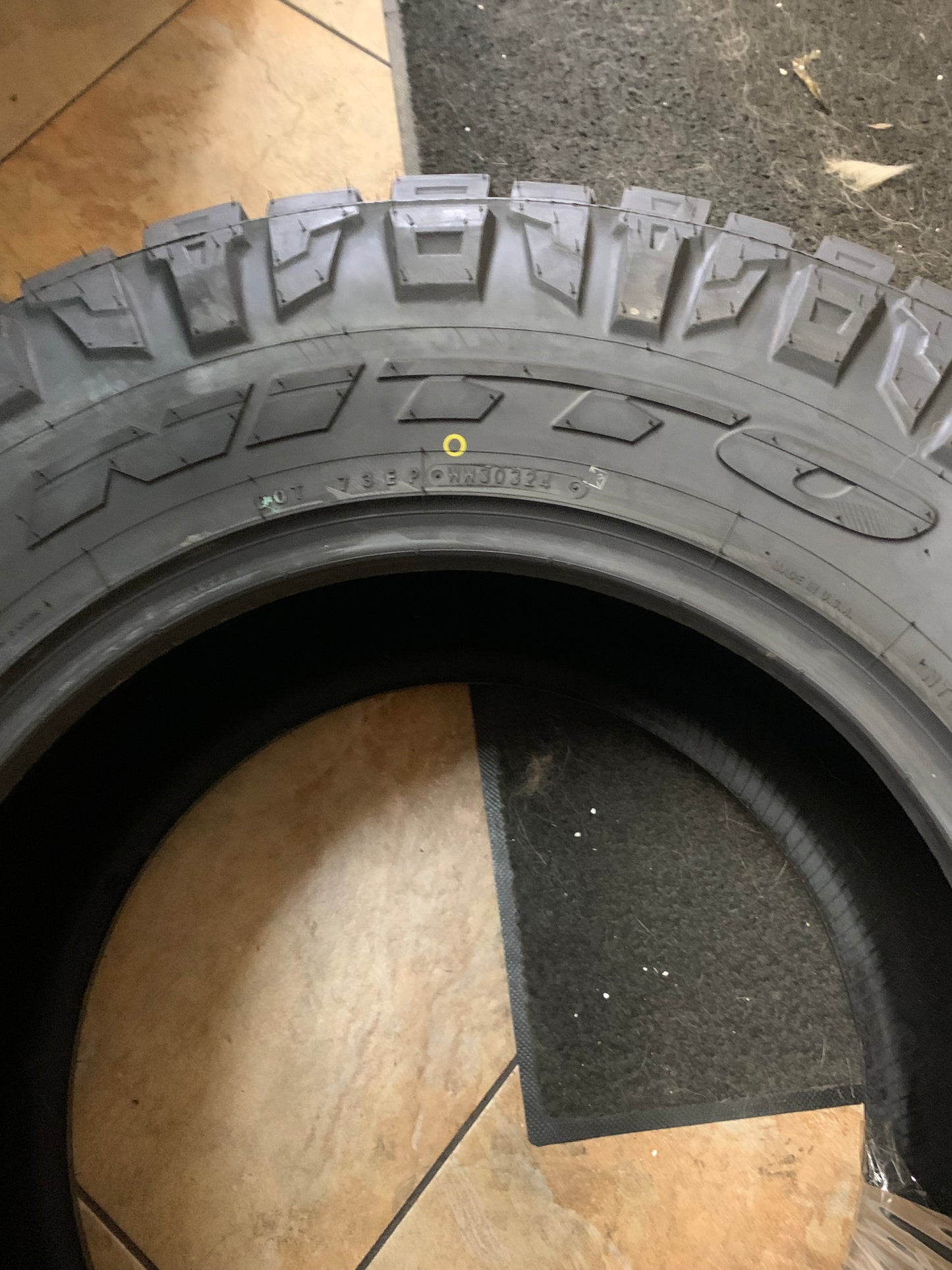 (KSL ONLY) 4 NITTO RIDGE GRAPPLER BSW LT 35 12.5 18 128Q 12PLY ALL TERRAIN TIRE 217130
