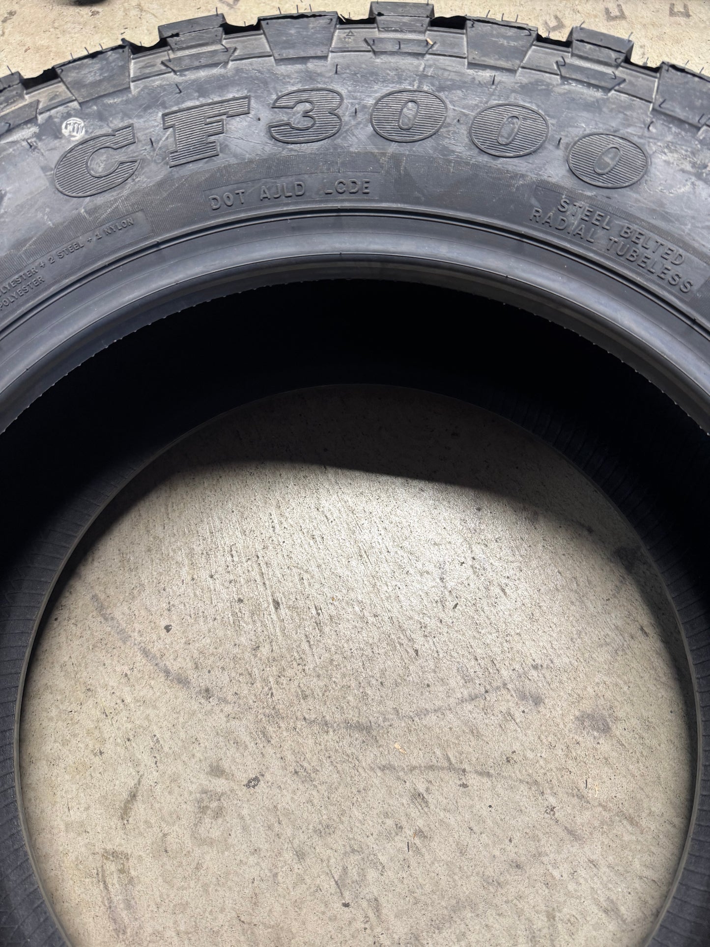 COMFORSER CF3000 BSW LT 275 65 18 113/110Q 6PLY MUD TERRAIN TIRE NA1533516