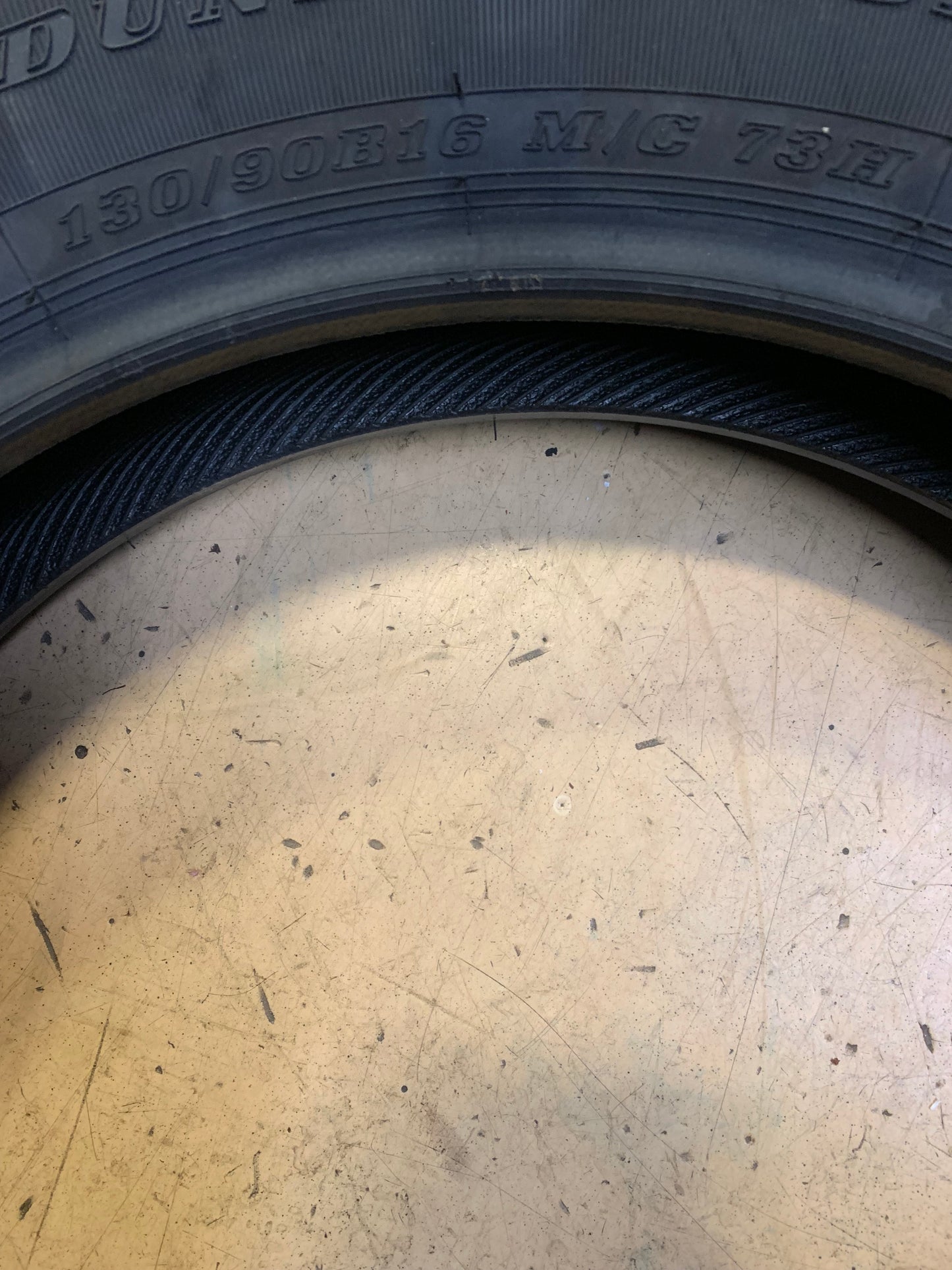 DUNLOP D401F HARLEY DAVIDSON TOURING 130 90 16 73H FRONT MOTORCYCLETIRE 45064437