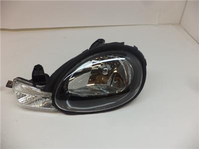 00-02 Dodge Neon Euro Style Crystal Headlights + Bumper Lens - Black H5LP