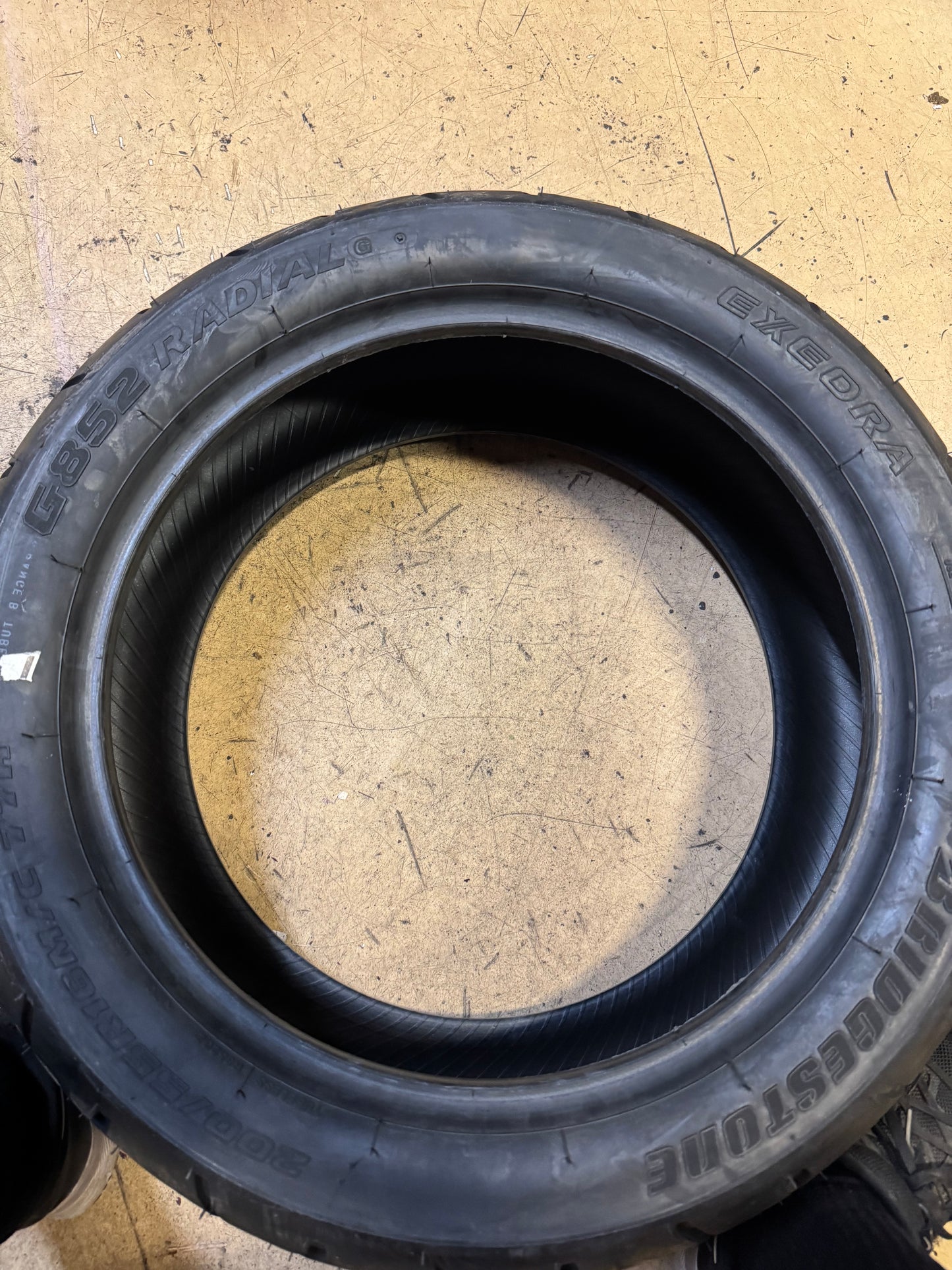 BRIDGESTONE EXEDRA G852 BSW 200 55 16 77H REAR MOTORCYCLE TIRE 9333