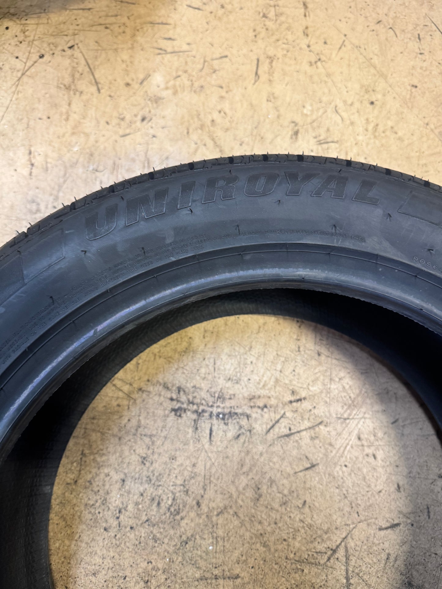 2 NOS UNIROYAL TIGER PAW TOURING A/S BSW P 205 55 17 95H XL ALL SEASON TIRE 63183