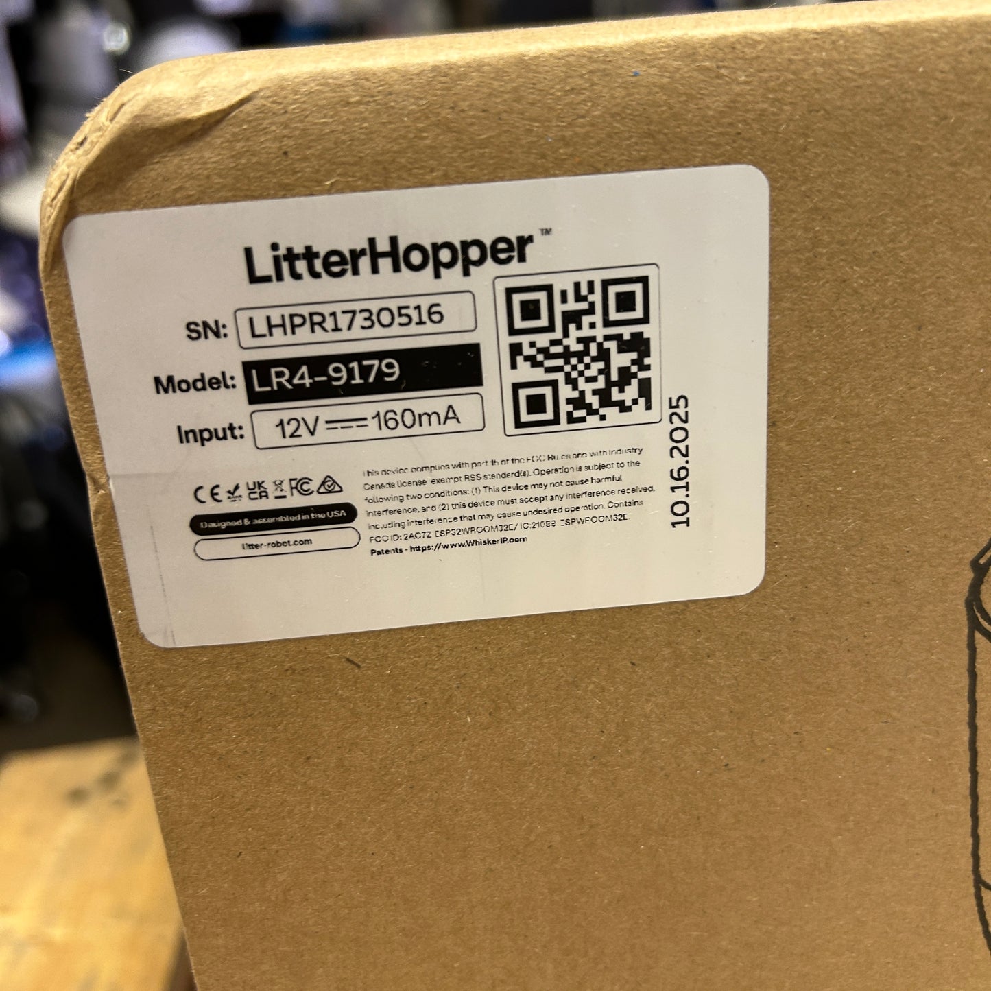 LITTER-ROBOT 4 BY WHISKER LITTERHOPPER
