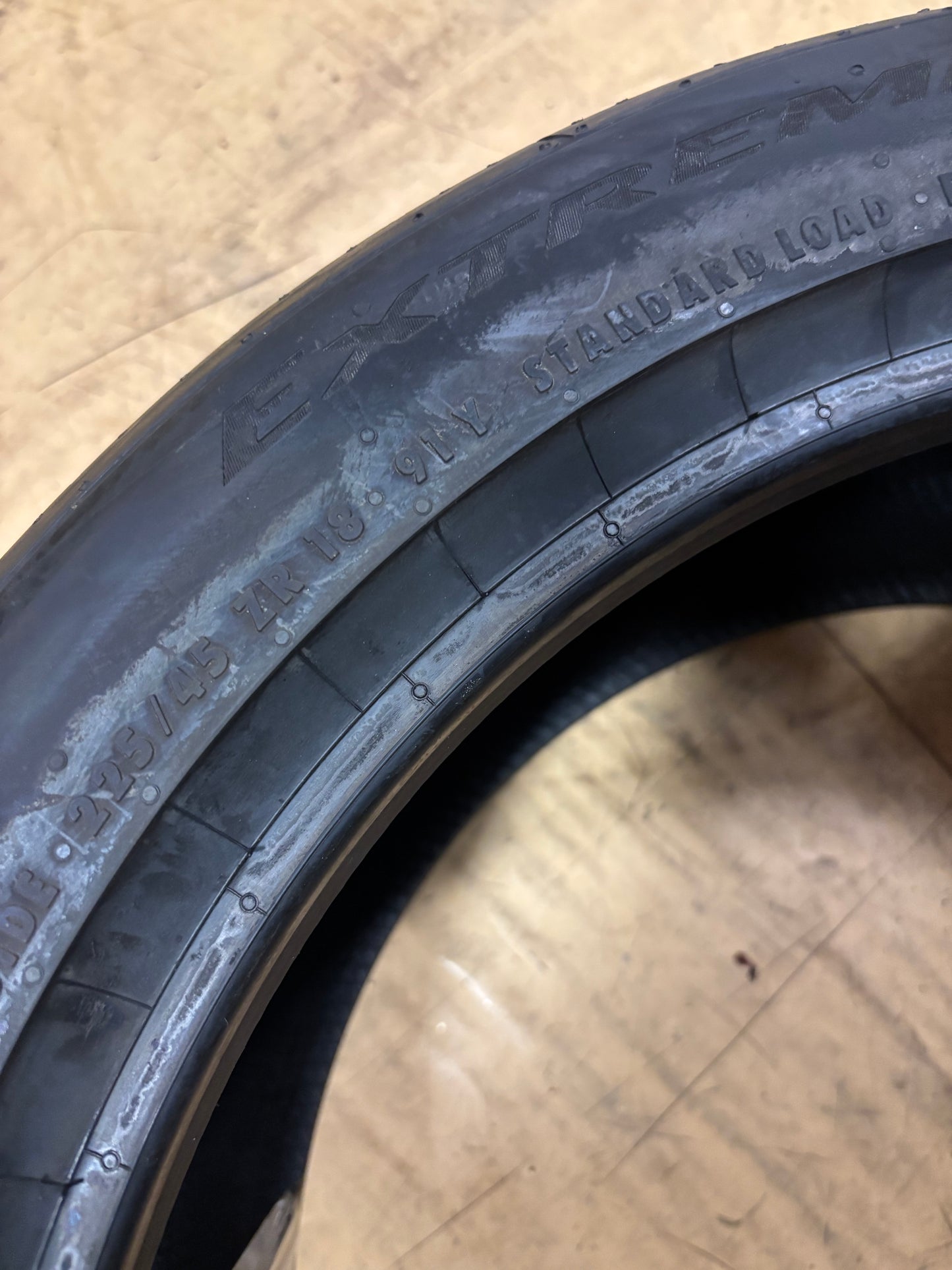 CONTINENTAL EXTREMCONTACT SPORT 02 BSW P 225 45 18 91Y SL ALL SEASON TIRE 03125100000