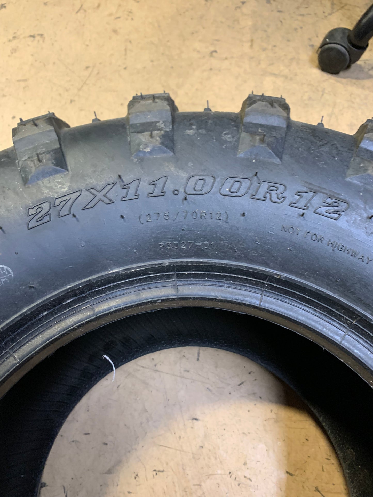QUADBOSS QBT446 BSW AT 27 11 12 8PLY ATV/UTV TIRE P3027271112
