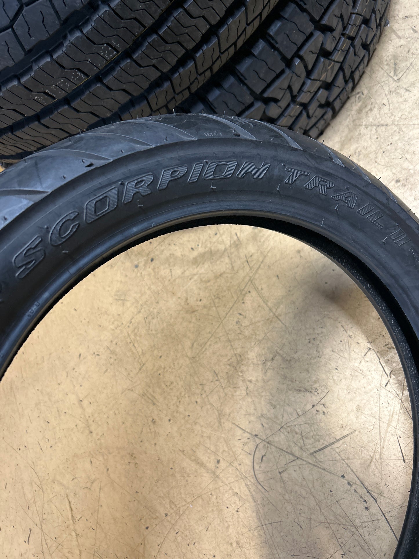 NOS PIRELLI SCORPION TRAIL II BSW 100 90 18 59V FRONT TIRE 2526500