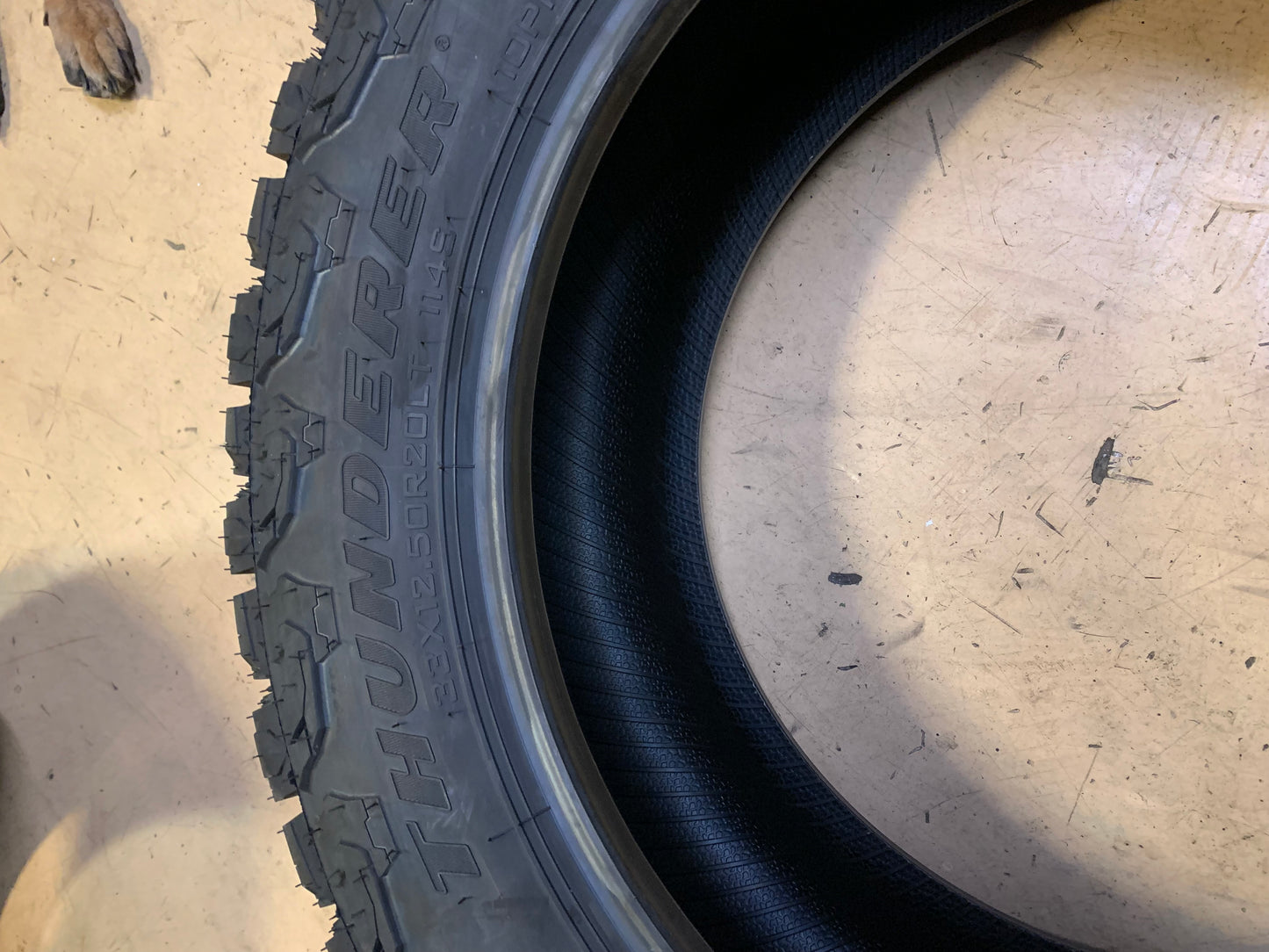 THUNDERER RANGER A/TR BSW LT 33 12.5 20 114S 10 PLY ALL TERRAIN TIRE TH1115