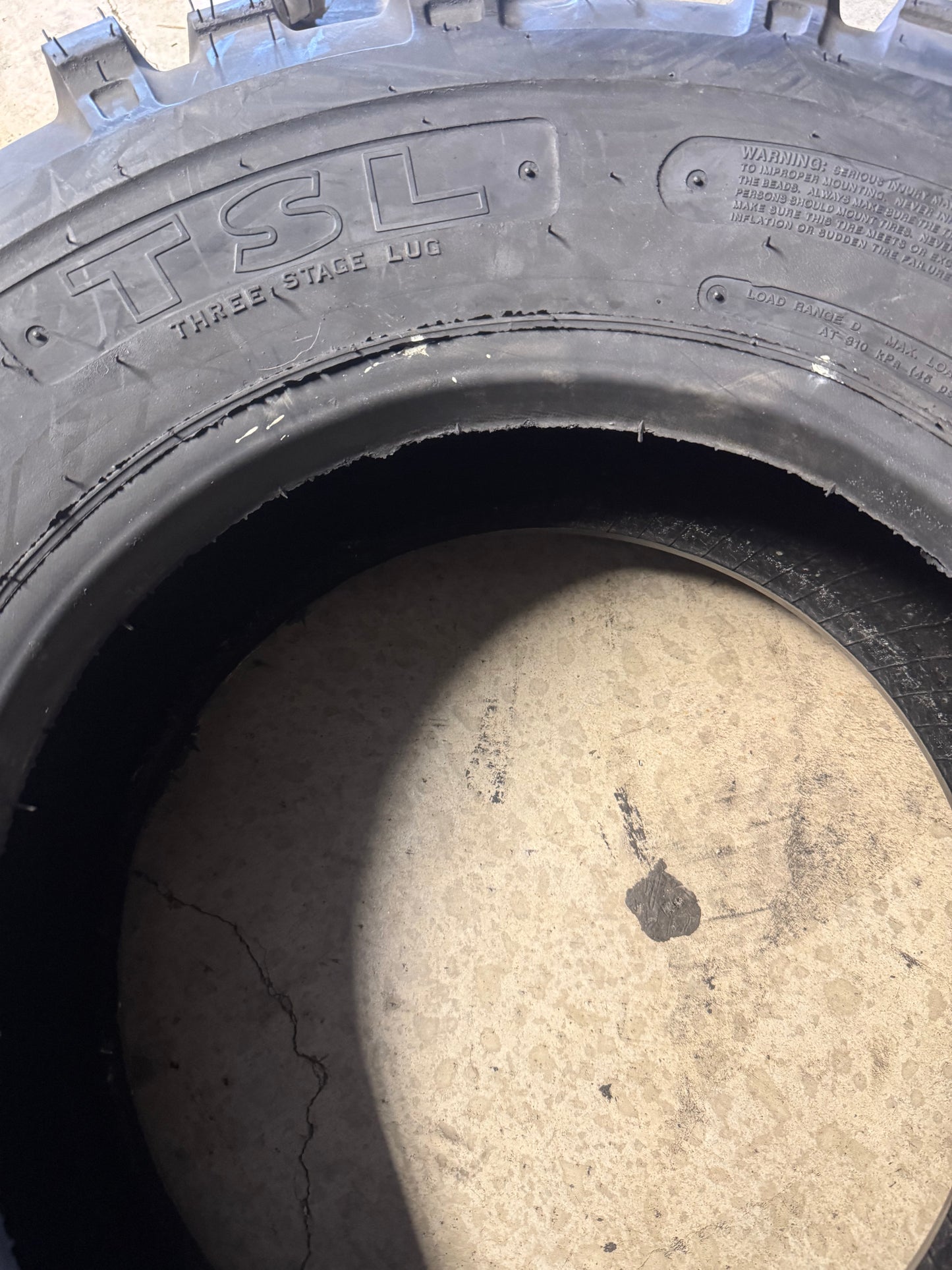 INTERCO SUPER SWAMPER TSL BSW LT 33 12.5 16.5 8PLY MUD TERRAIN TIRE SAM19