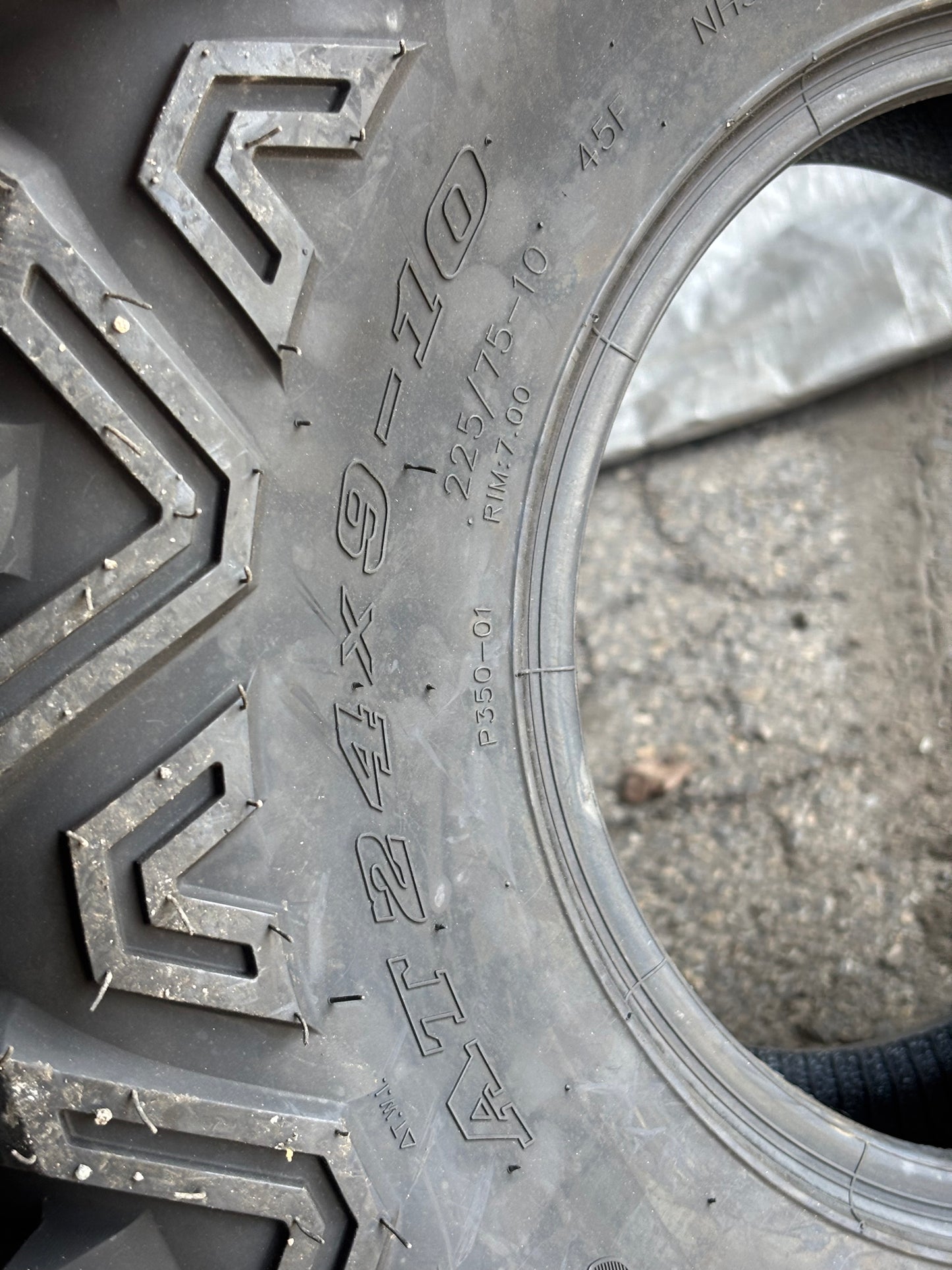 NOS WANDA P350 BSW AT 24 9 10 45F 6PLY ATV UTV TIRE 10322