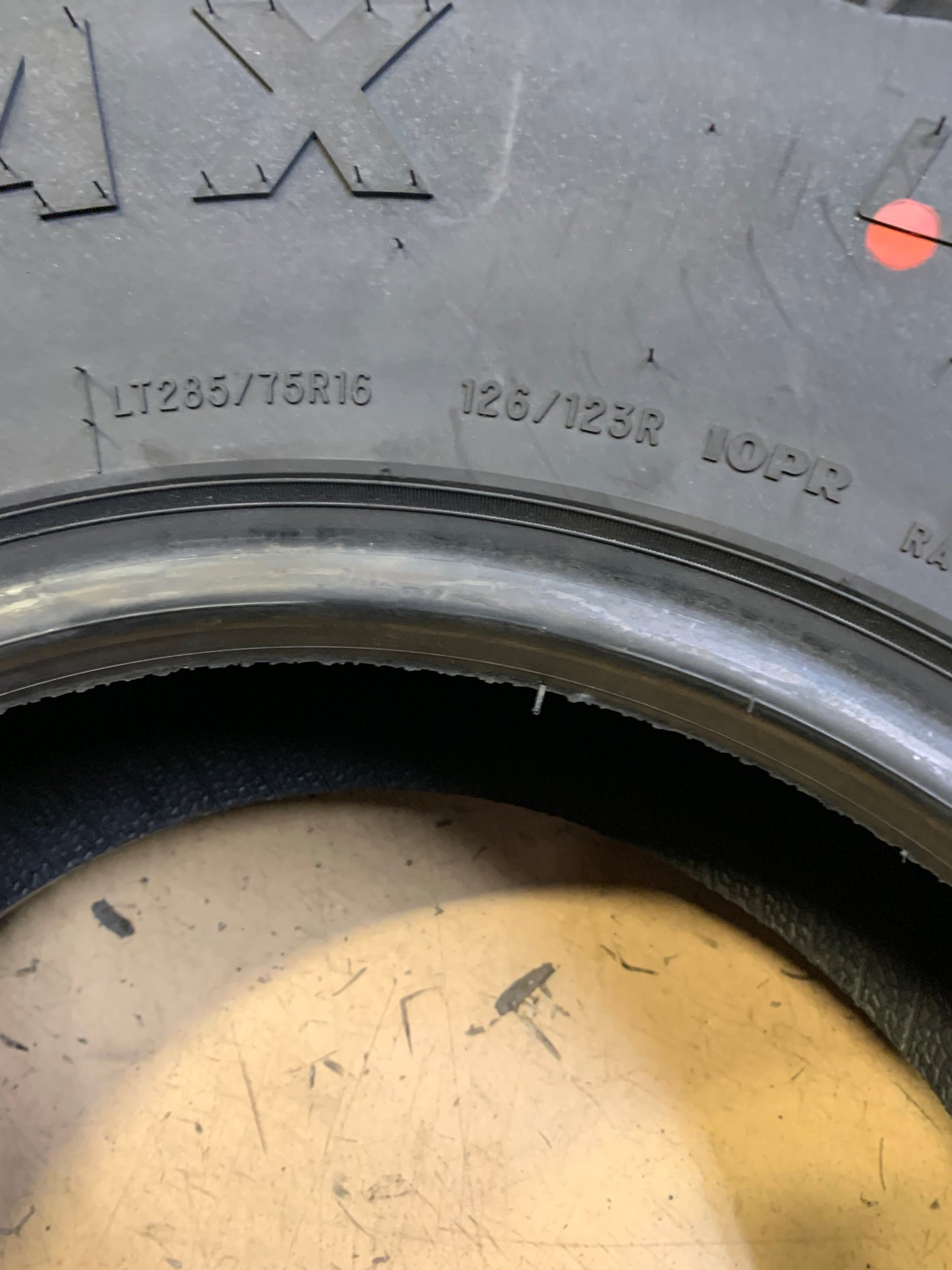 CROSSMAX AT-1 BSW LT 285 75 16 126/123R 10PLY ALL TERRAIN TIRE LTR1604ATCS