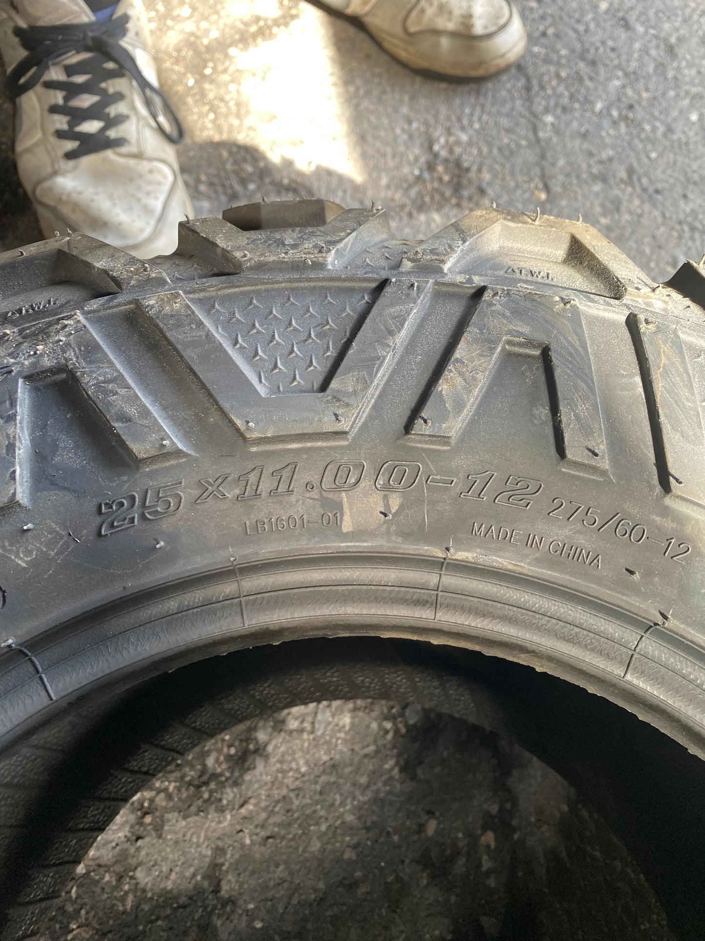 FREE COUNTRY LB1601 ATV/UTV TIRES 25x11-12 70J 8PR 10335