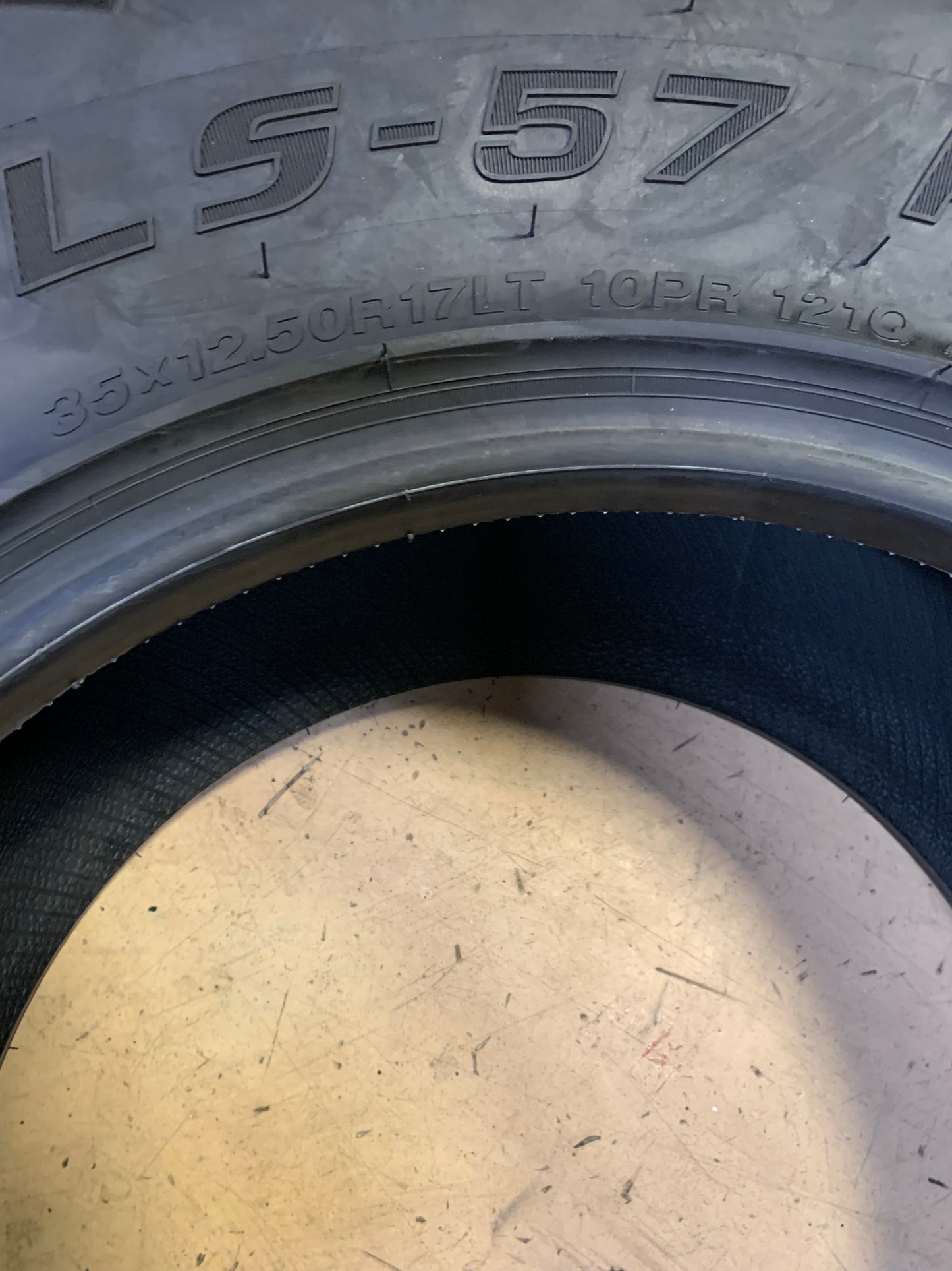 2 LANCASTER LS-57 R/T BSW LT 35 12.5 17 121Q 10 PLY RUGGED TERRAIN TIRE LC1170